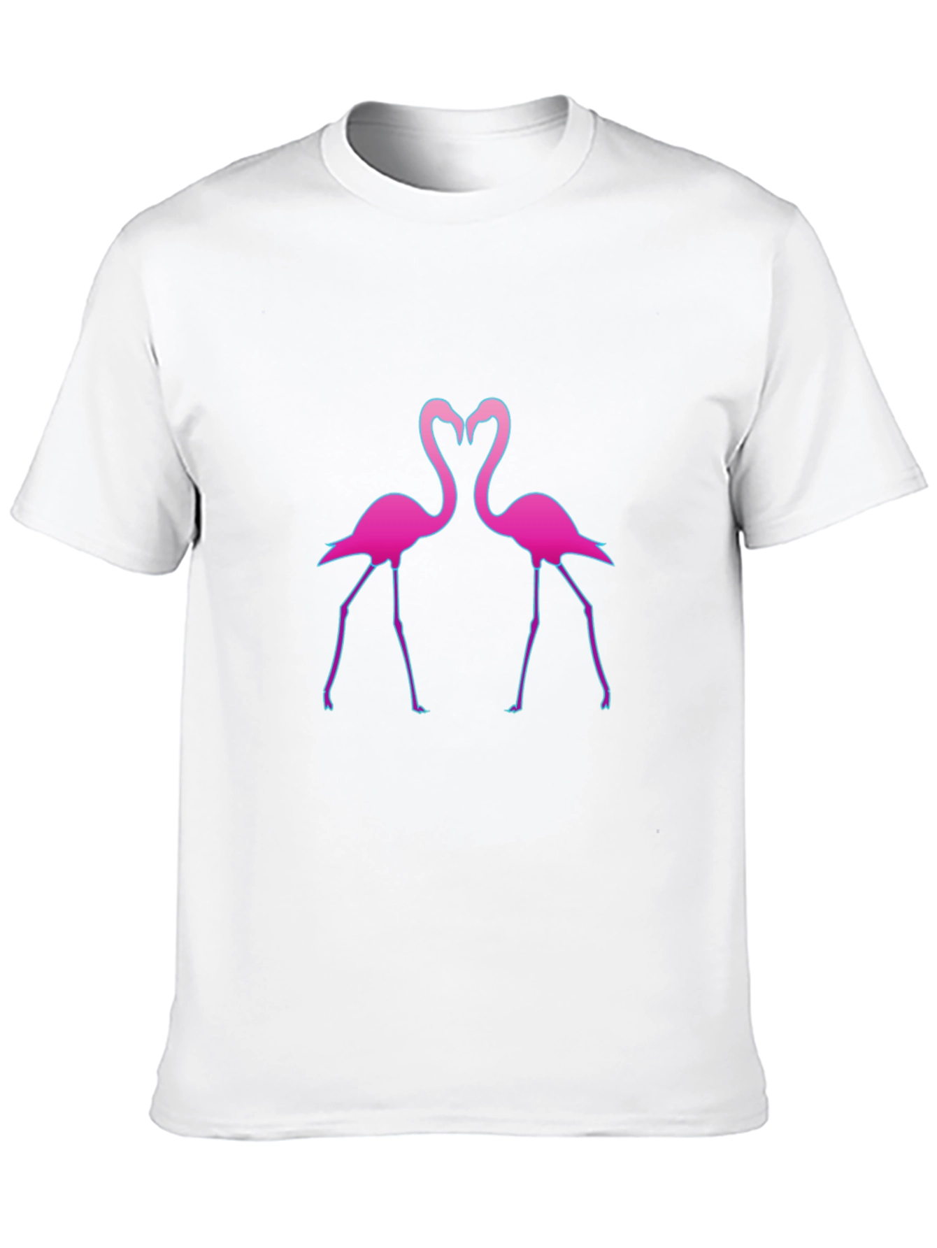 Flamingo Love T-Shirt - Stylish Graphic Tee