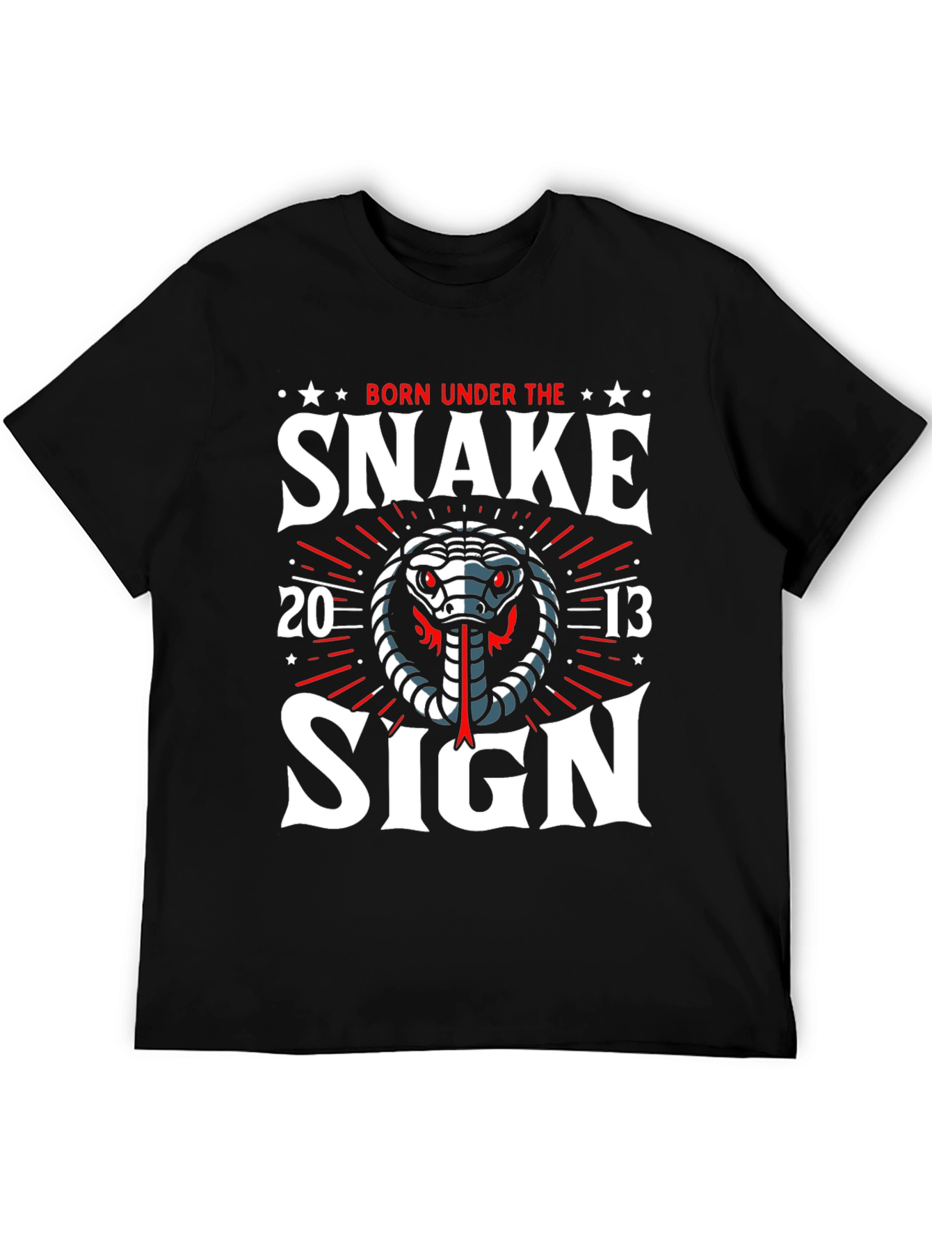Born Under the Snake Sign T-Shirt