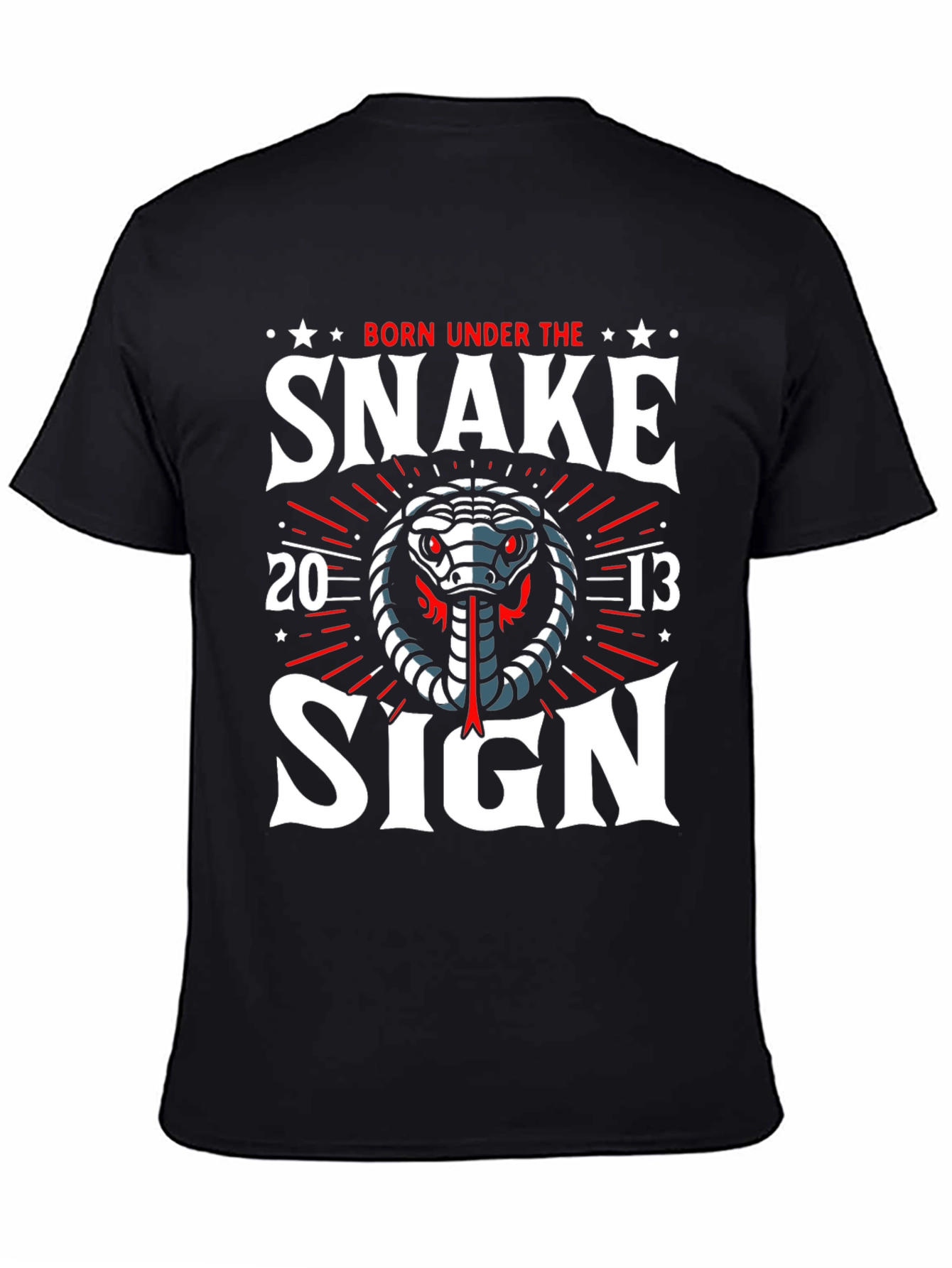 Born Under the Snake Sign T-Shirt
