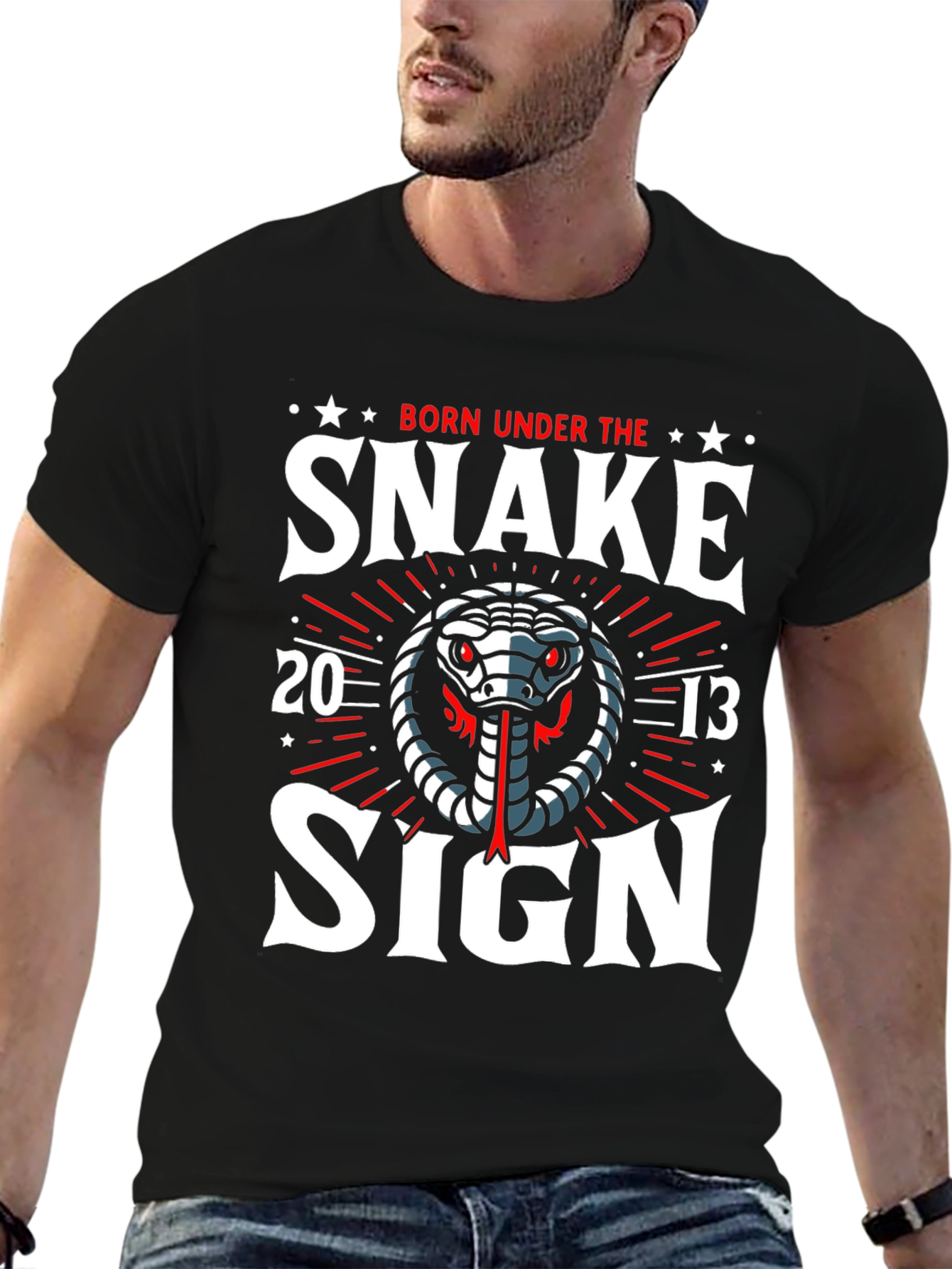 Born Under the Snake Sign T-Shirt
