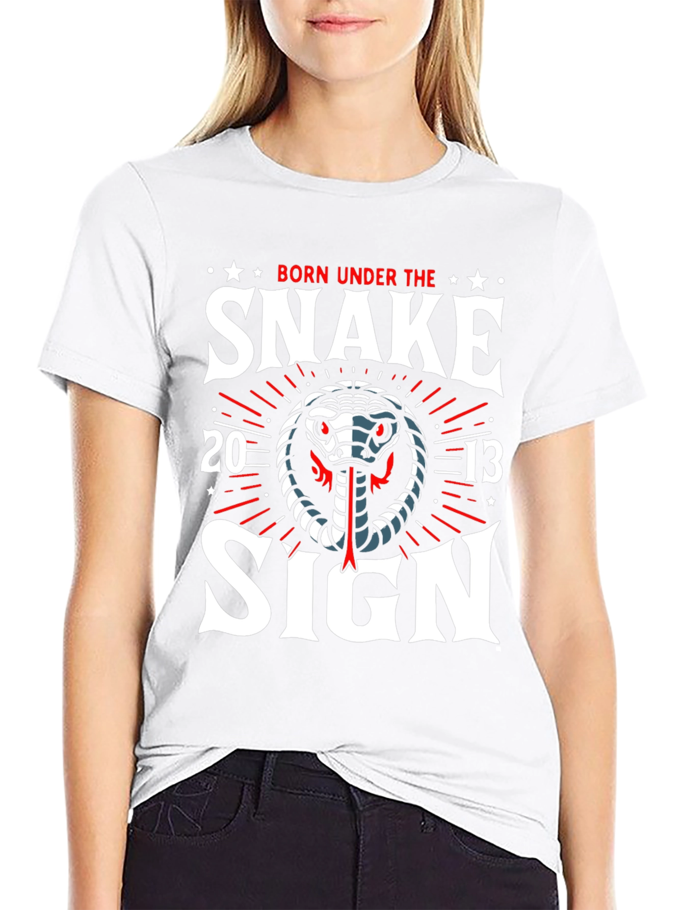 Born Under the Snake Sign T-Shirt