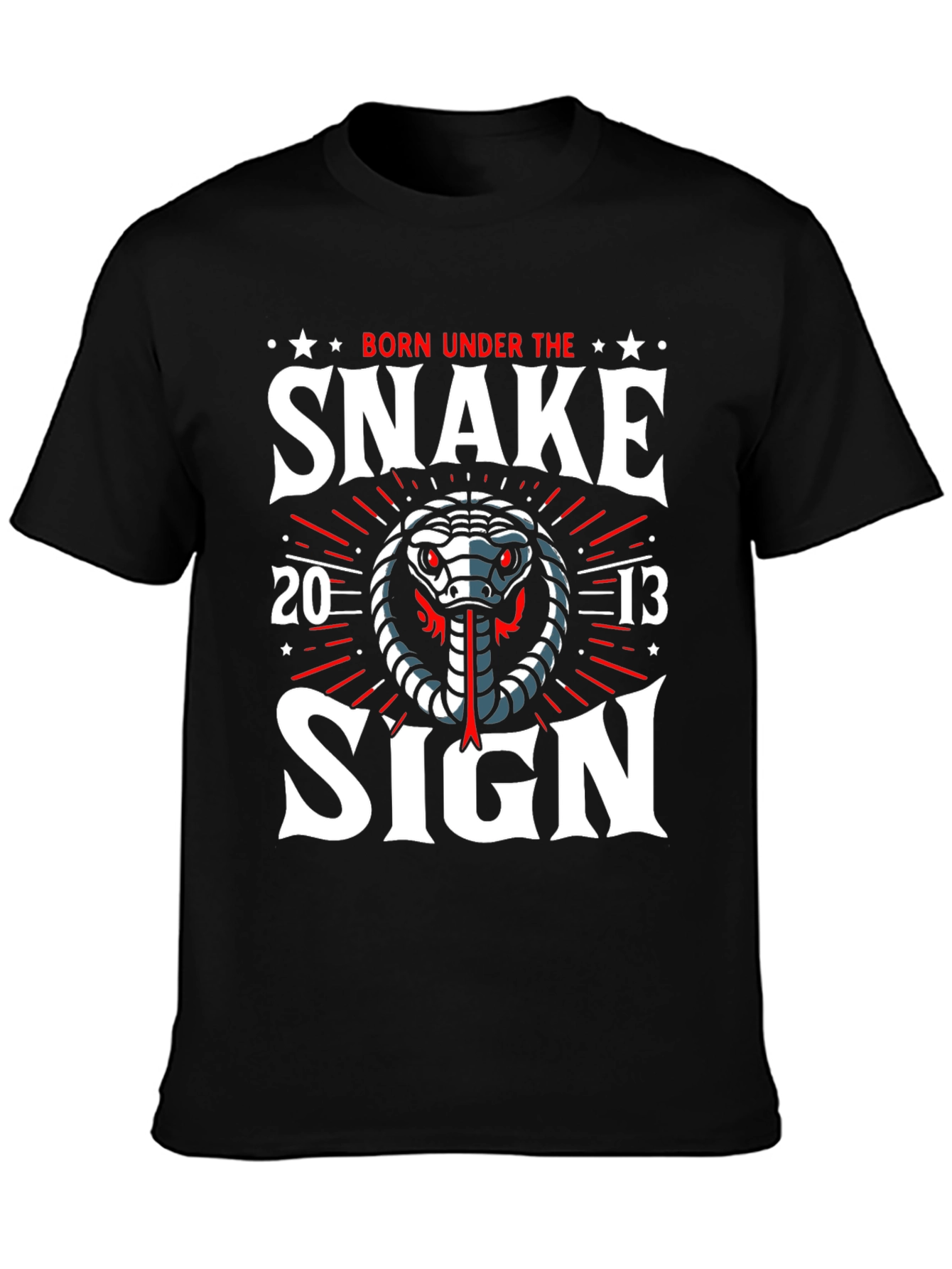 Born Under the Snake Sign T-Shirt