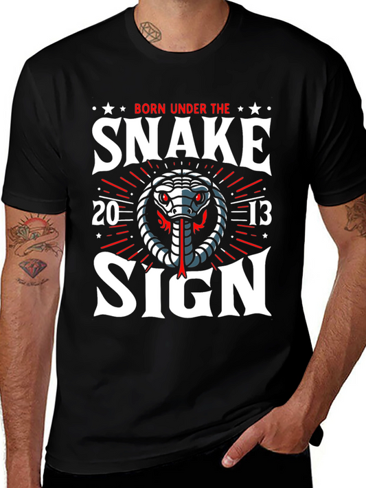 Born Under the Snake Sign T-Shirt