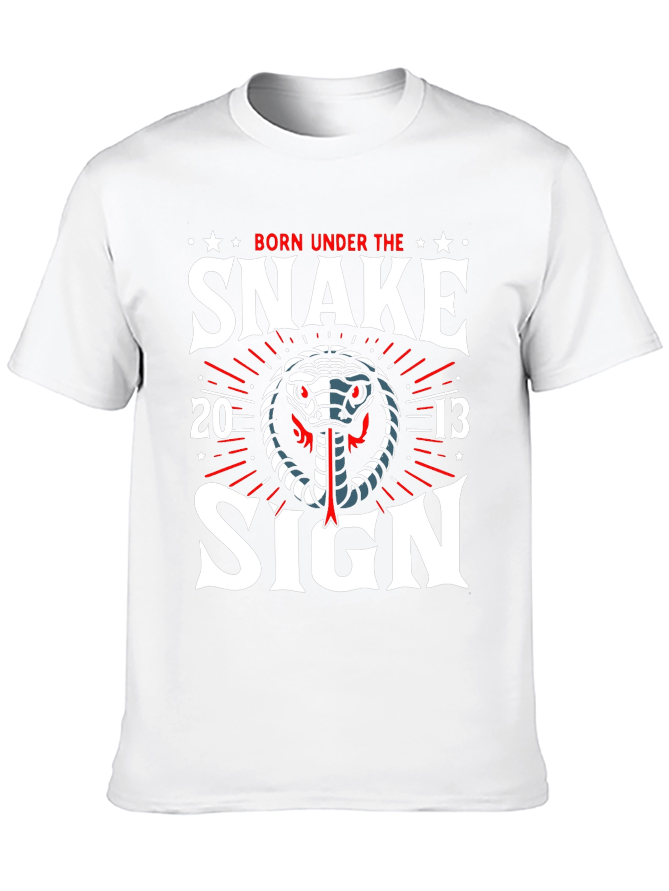 Born Under the Snake Sign T-Shirt