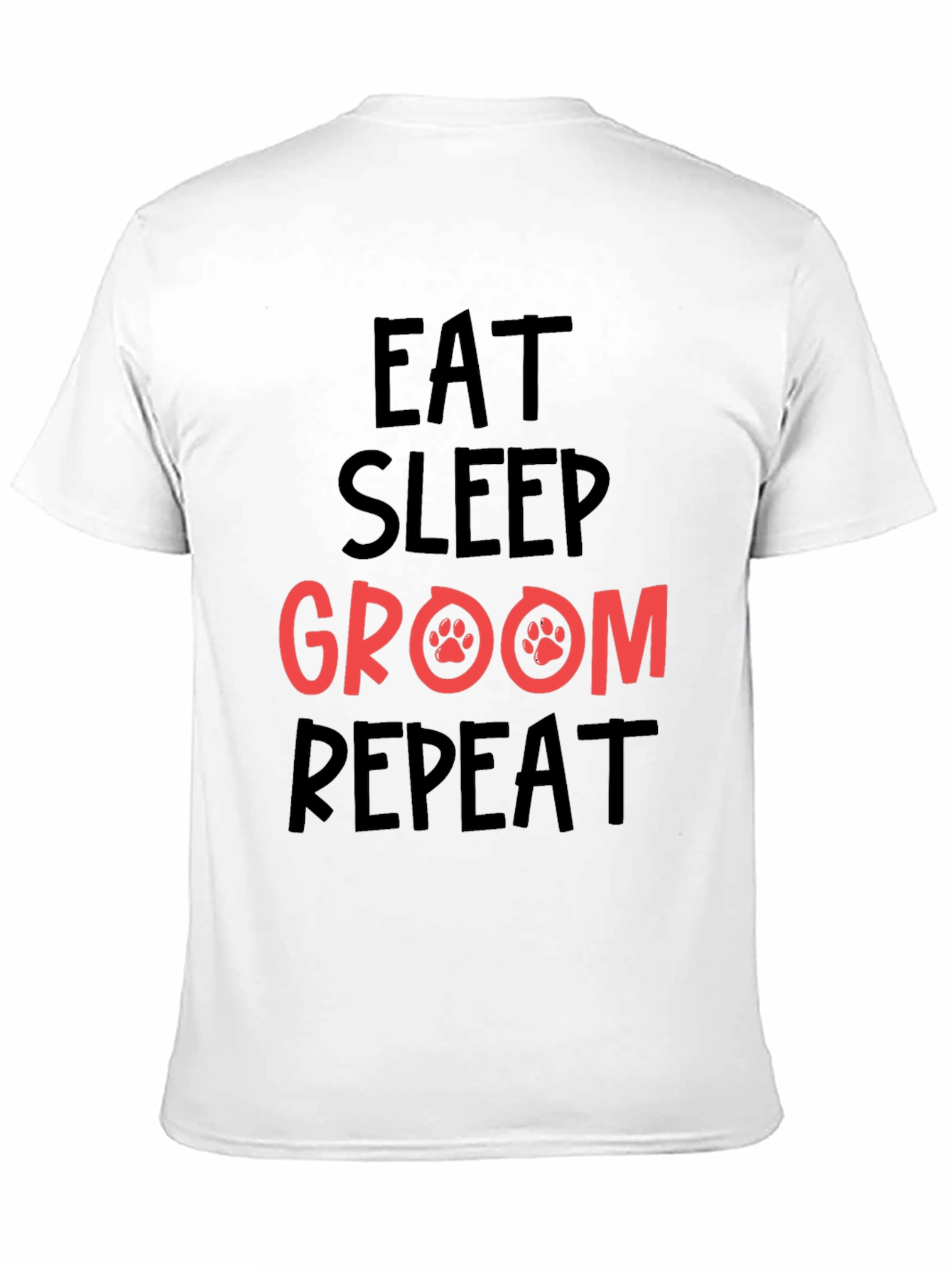 Eat Sleep Groom Repeat T-Shirt