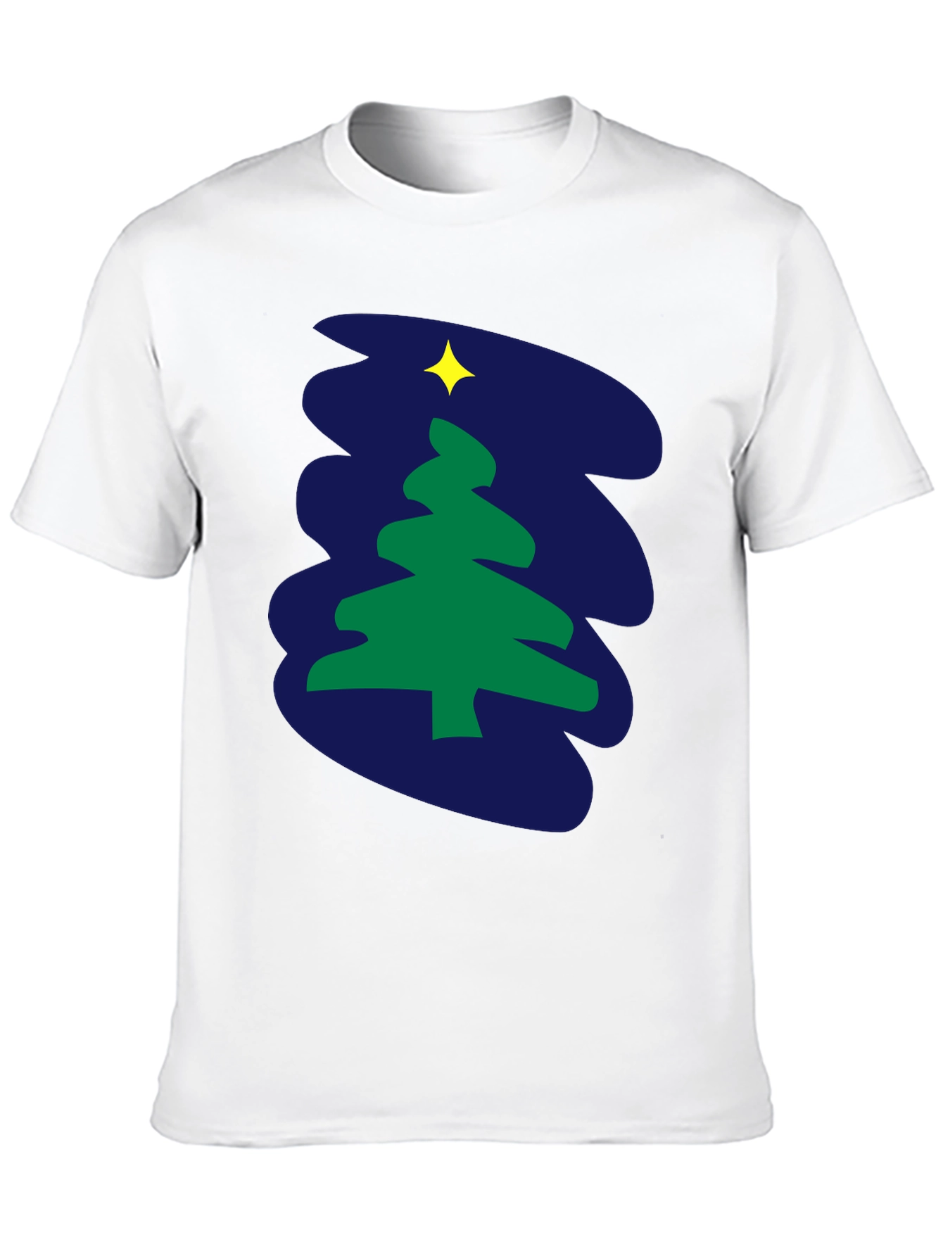 Festive Holiday Tree Graphic Tee