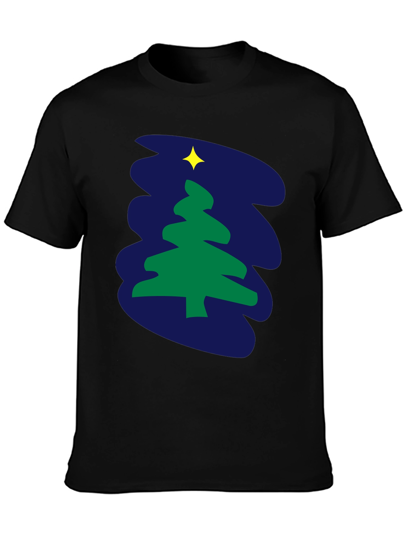 Festive Holiday Tree Graphic Tee
