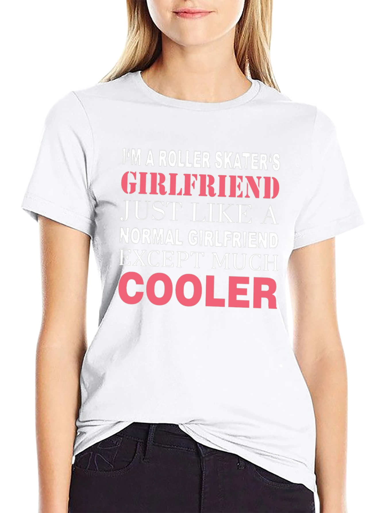 Roller Skaters Girlfriend T-Shirt - Cool & Unique