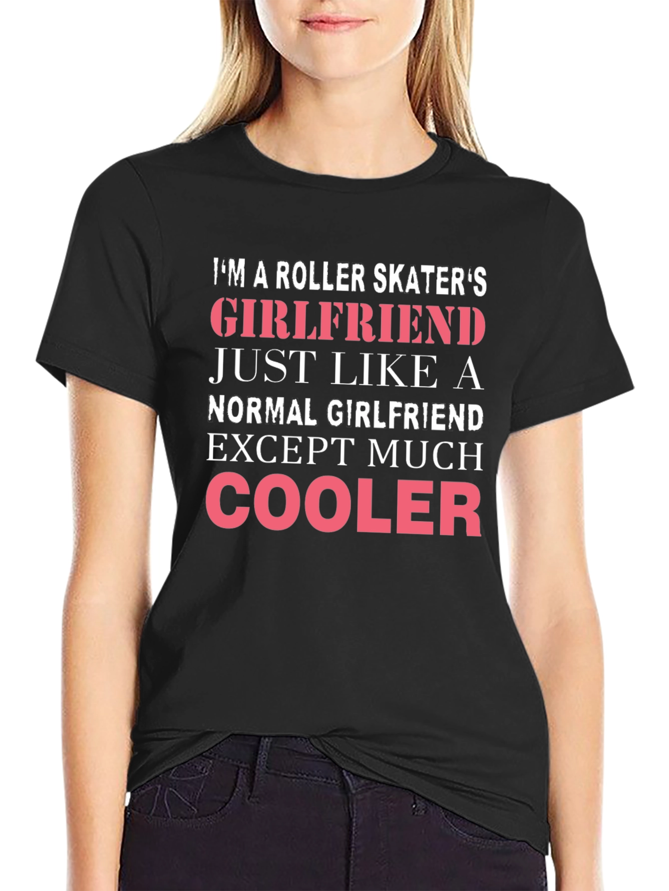 Roller Skaters Girlfriend T-Shirt - Cool & Unique