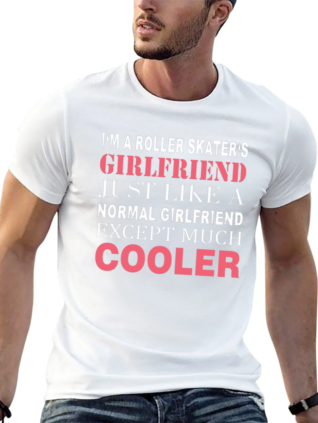Roller Skaters Girlfriend T-Shirt - Cool & Unique