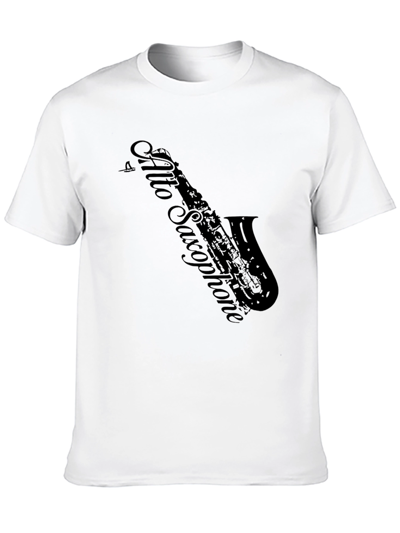 Alto Saxophone Black T-Shirt