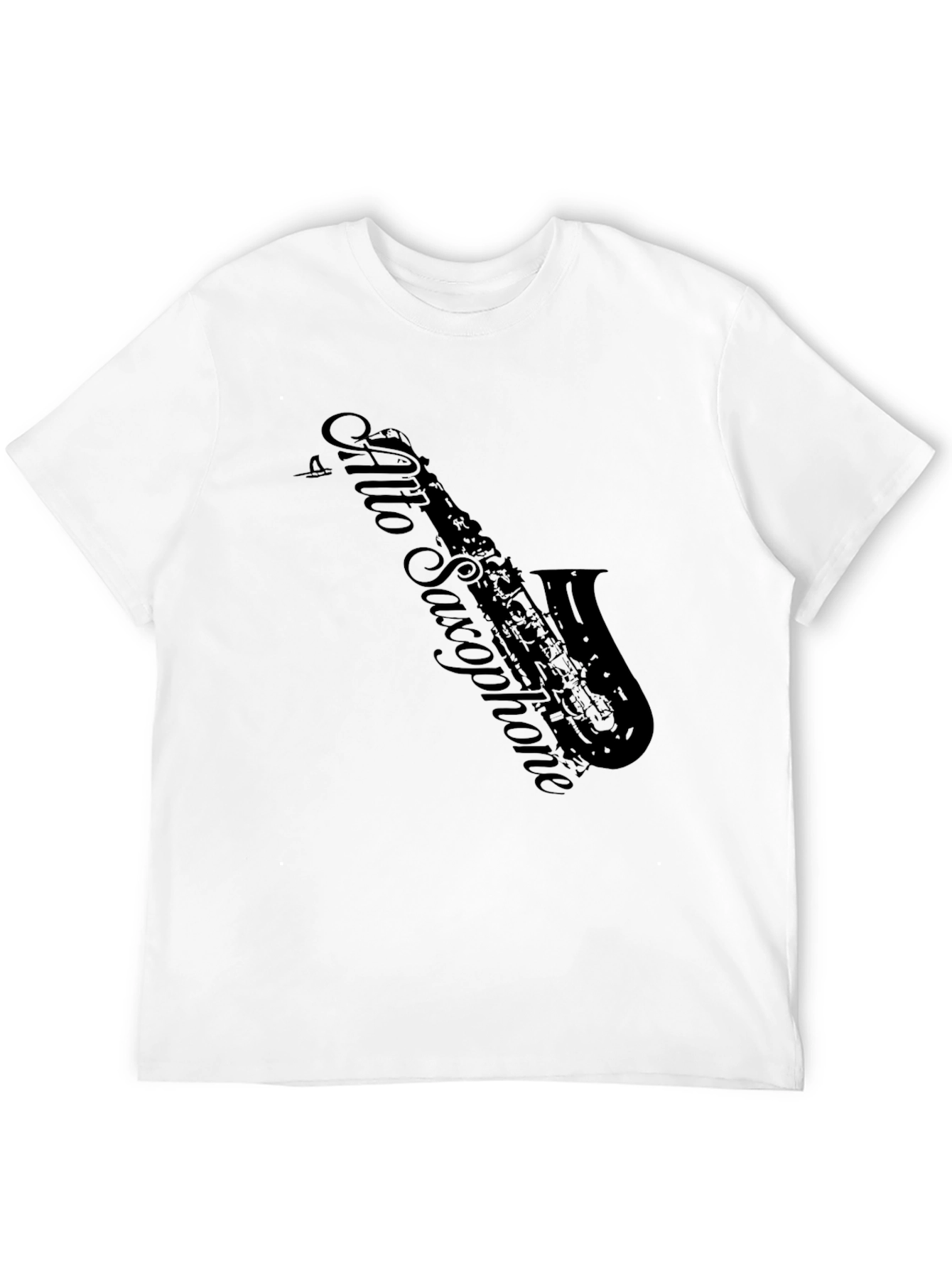 Alto Saxophone Black T-Shirt