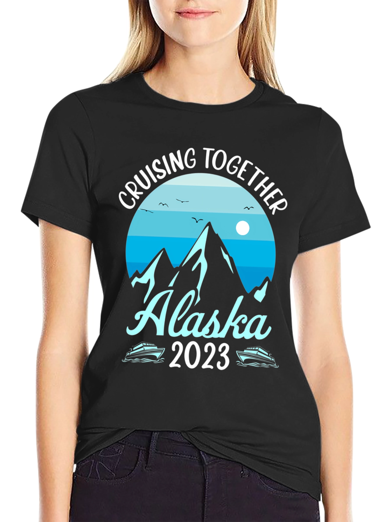 Cruising Together Alaska 2023 Graphic Tee
