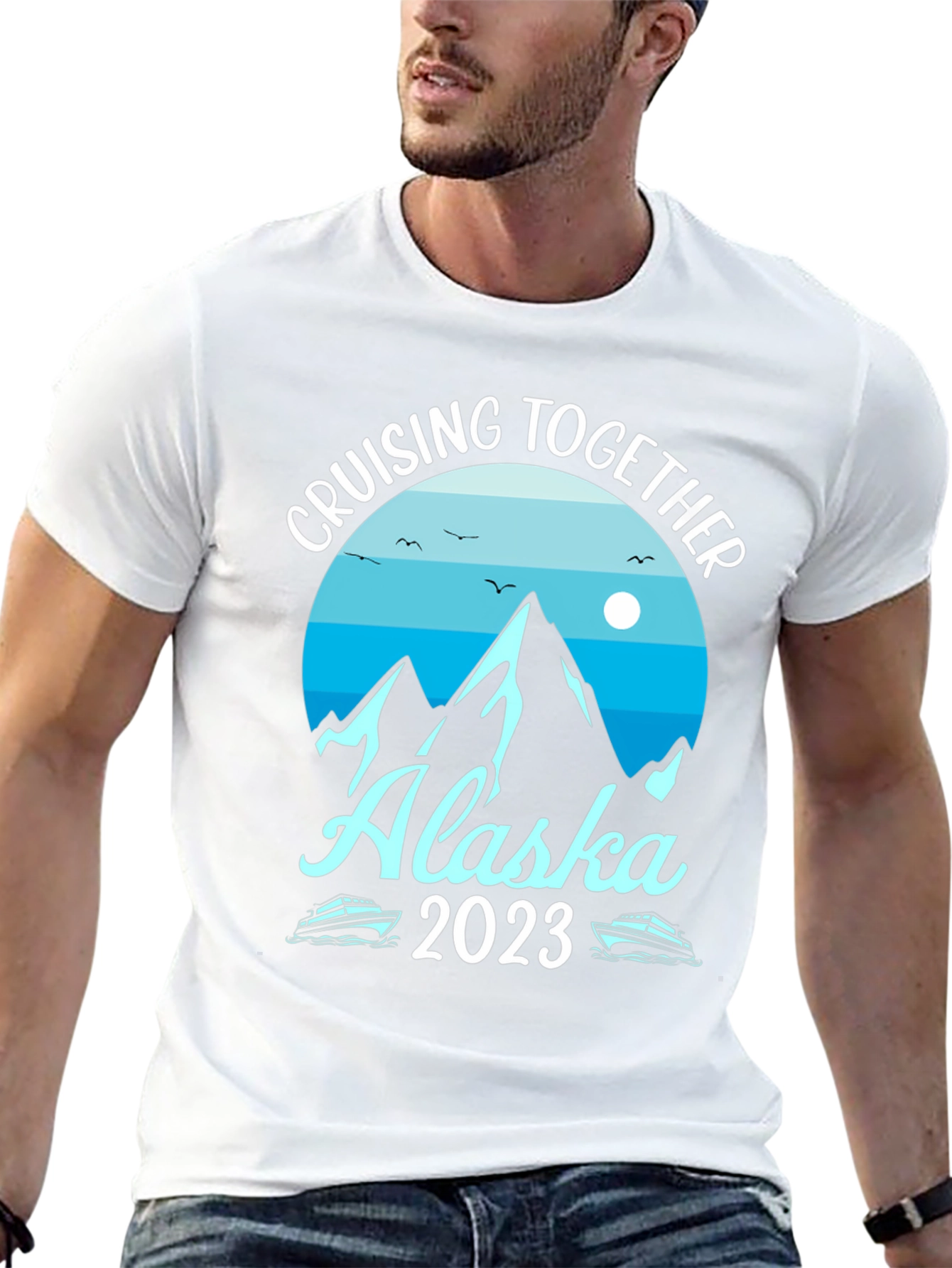 Cruising Together Alaska 2023 Graphic Tee