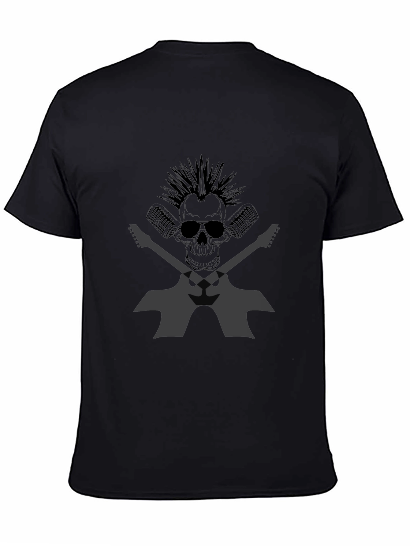 Skull Punk Rocker T-Shirt