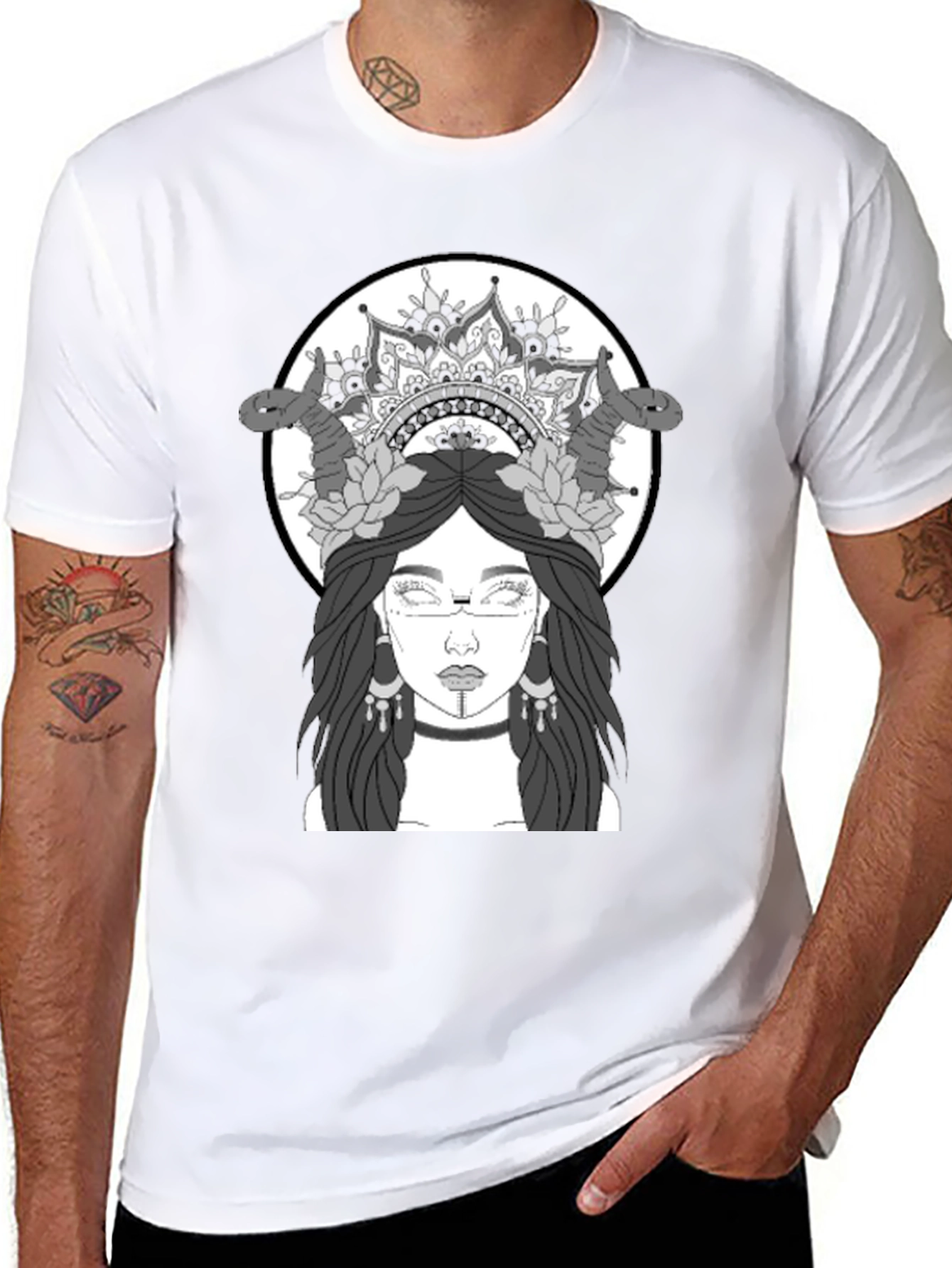 Graphic Tee - Mystic Woman Design
