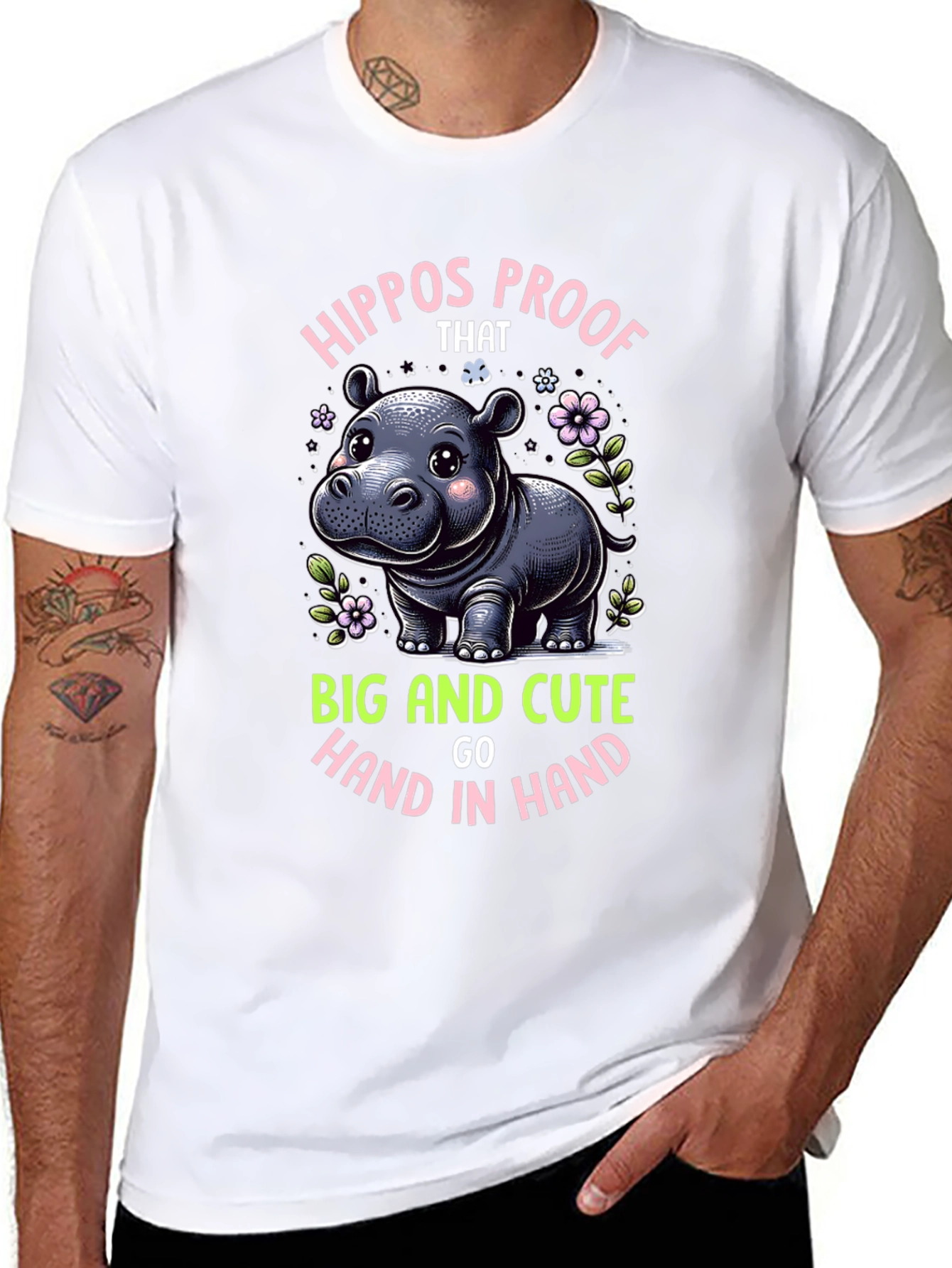 Hippo Proof Cute T-Shirt