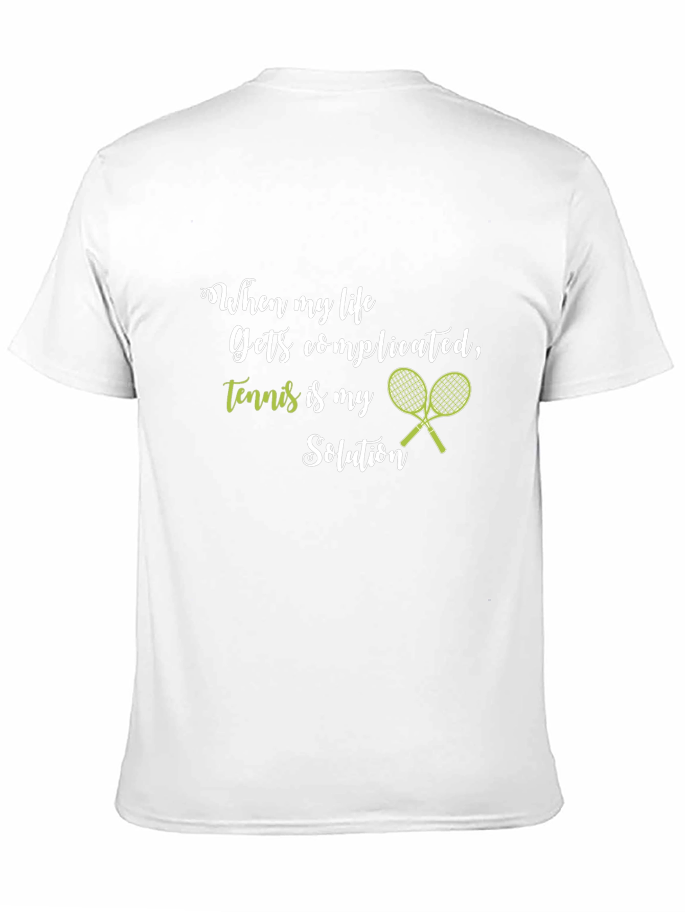 Tennis is My Solution T-Shirt