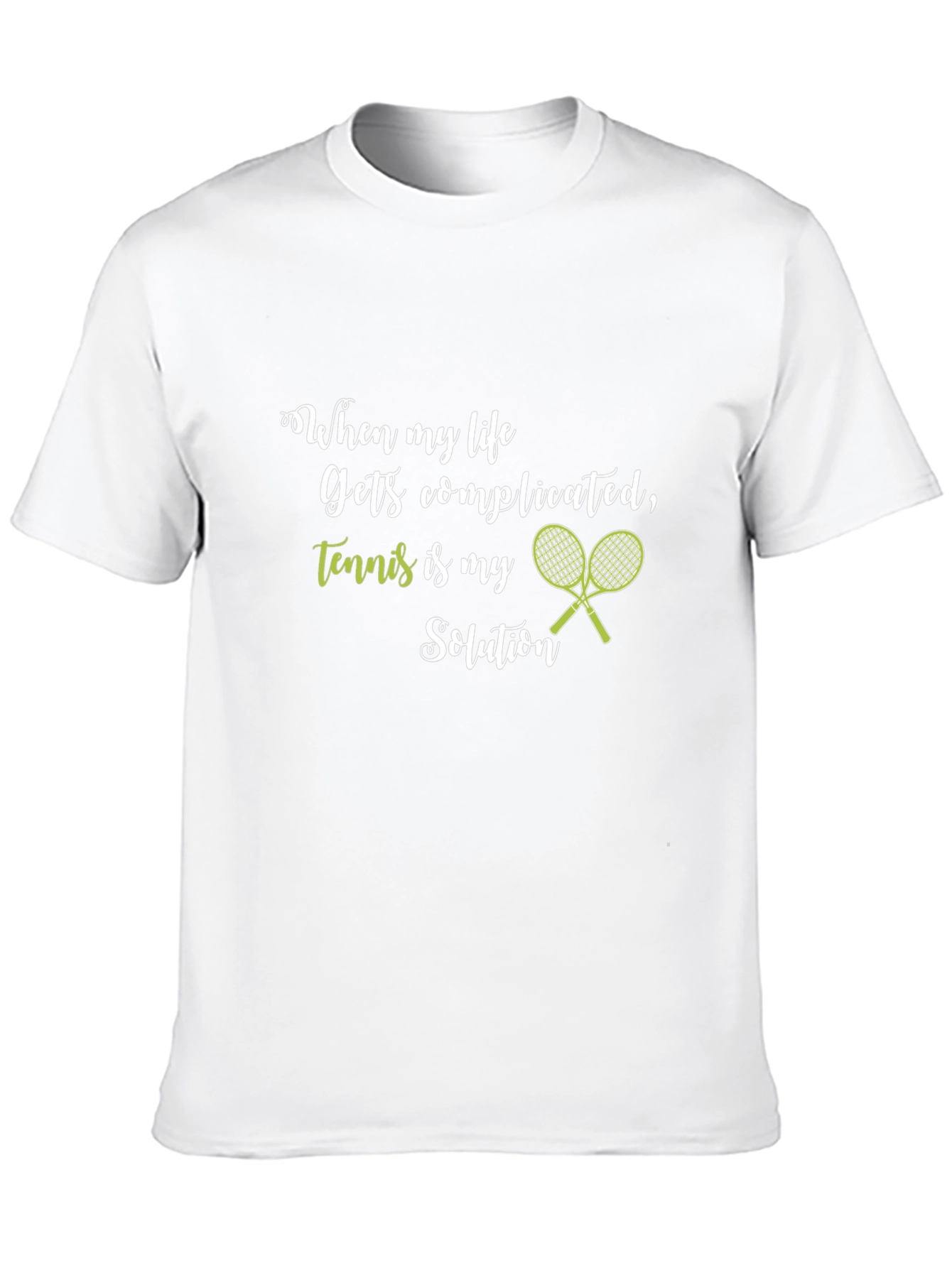 Tennis is My Solution T-Shirt