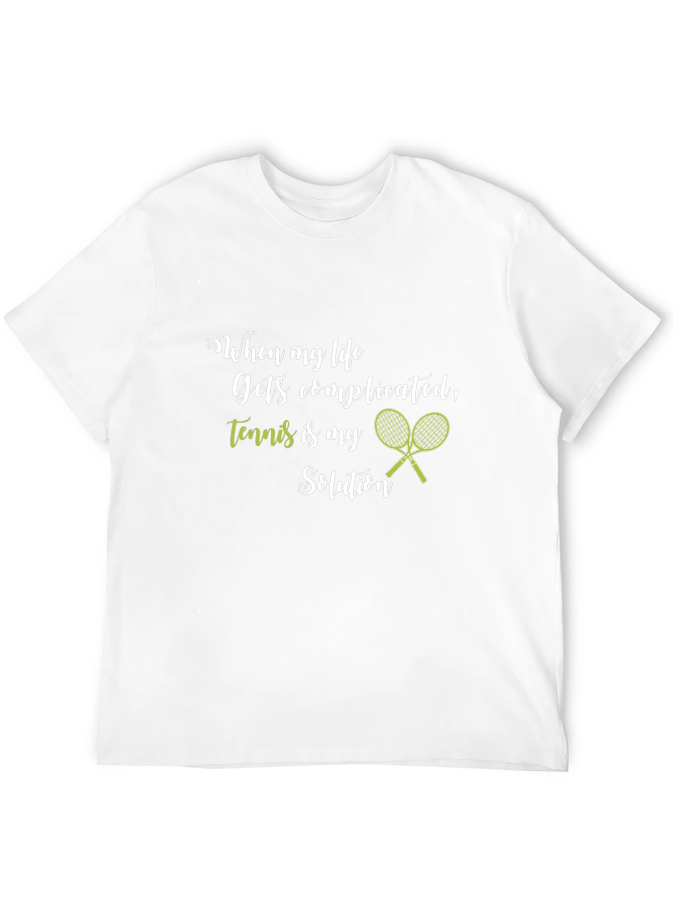 Tennis is My Solution T-Shirt