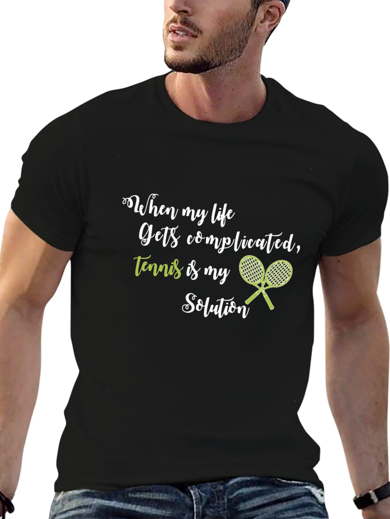 Tennis is My Solution T-Shirt