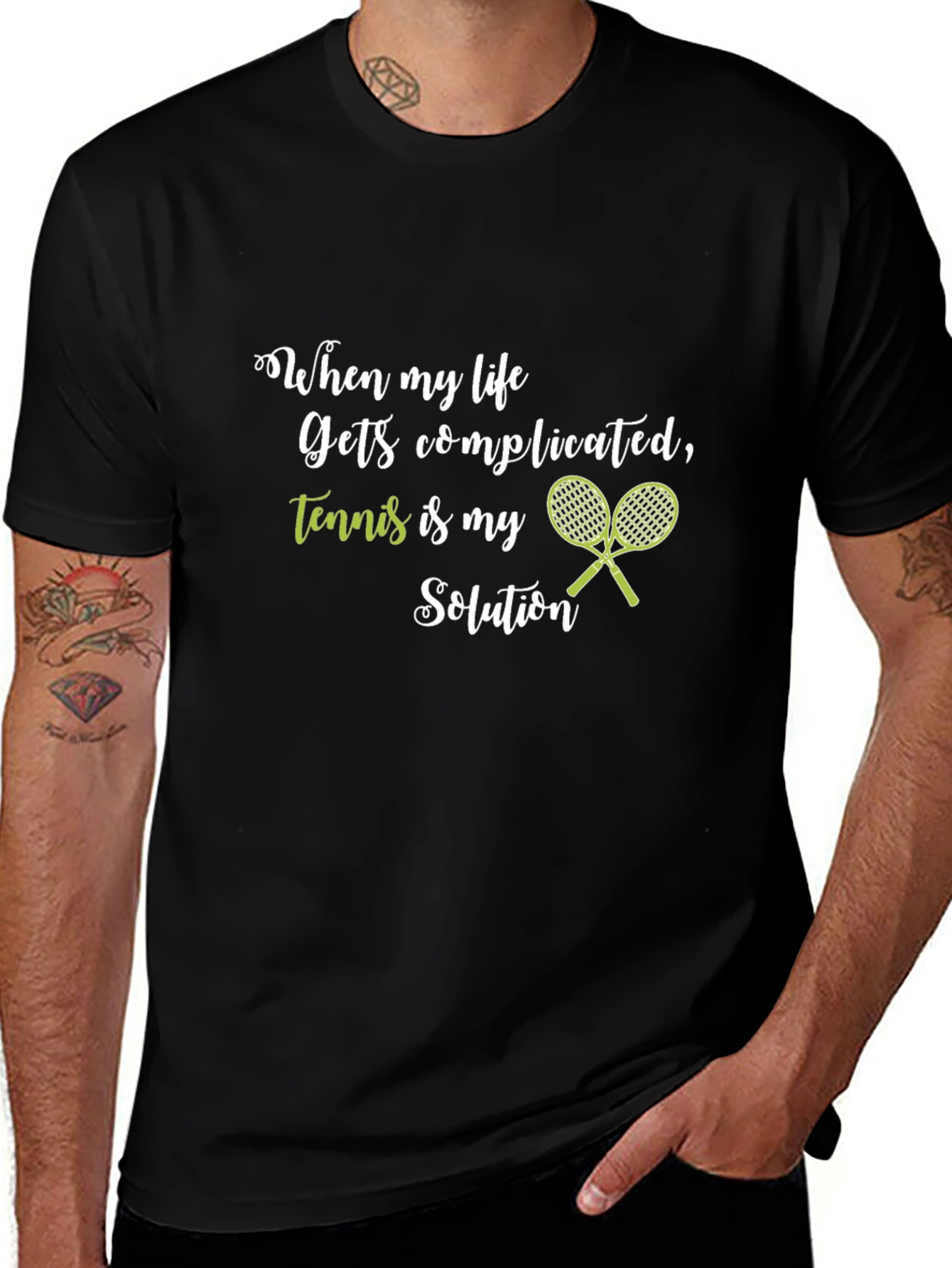 Tennis is My Solution T-Shirt