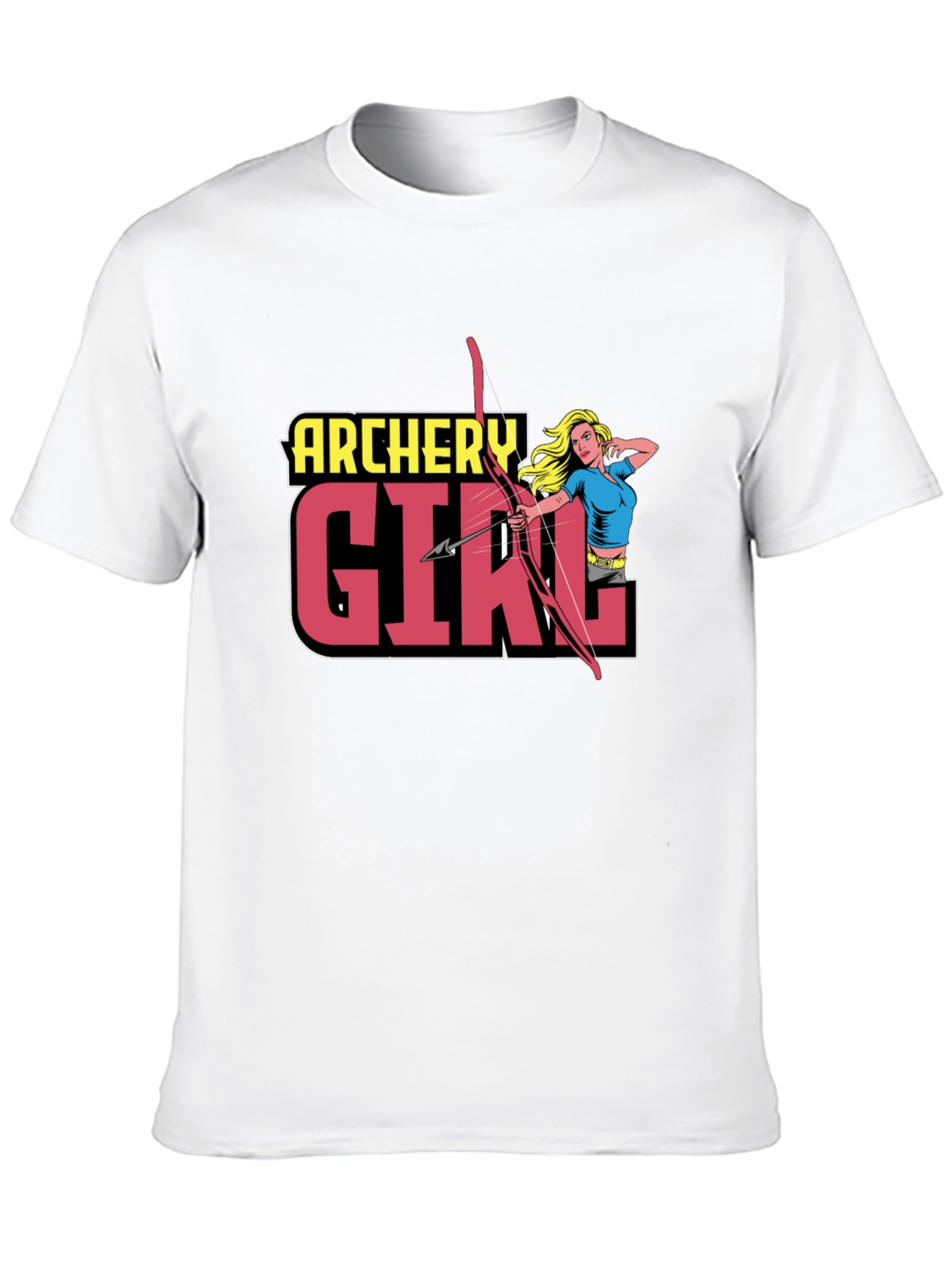 Archery Girl T-Shirt - Unique Design
