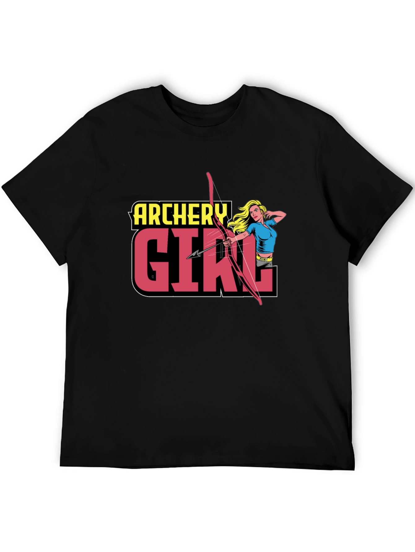 Archery Girl T-Shirt - Unique Design