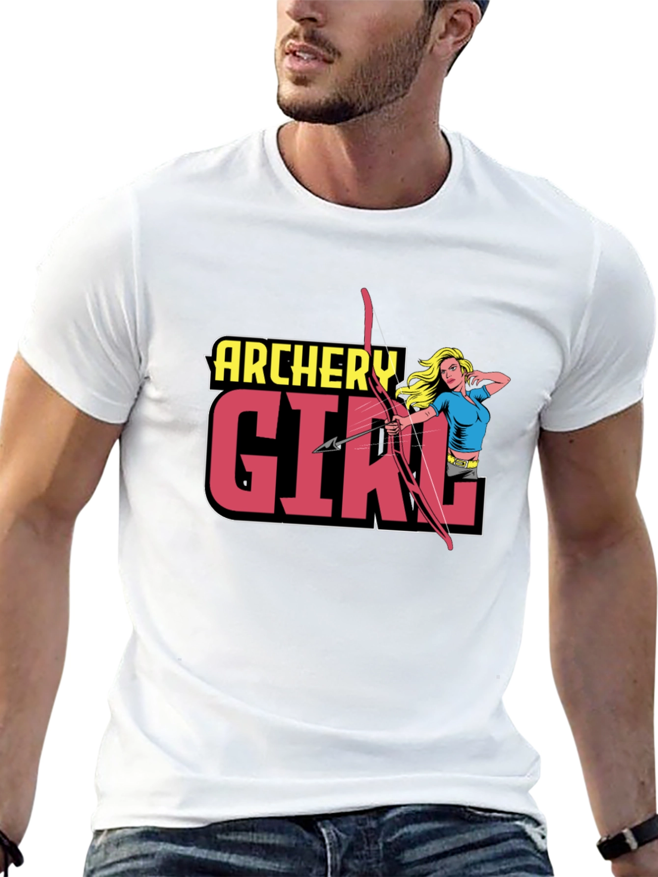 Archery Girl T-Shirt - Unique Design