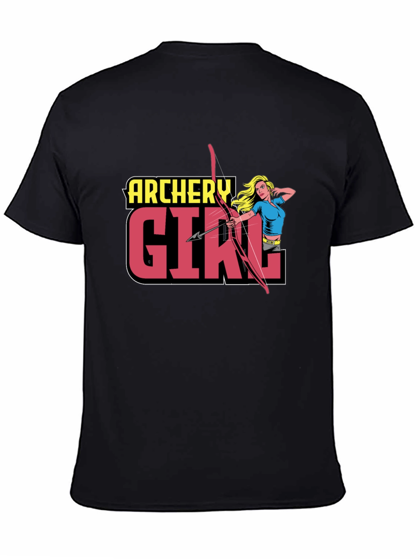 Archery Girl T-Shirt - Unique Design