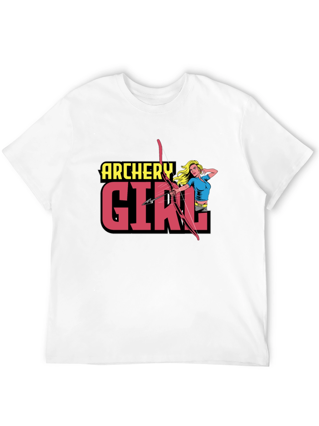 Archery Girl T-Shirt - Unique Design
