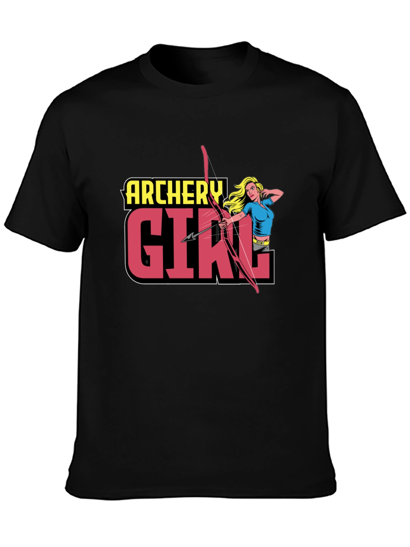 Archery Girl T-Shirt - Unique Design