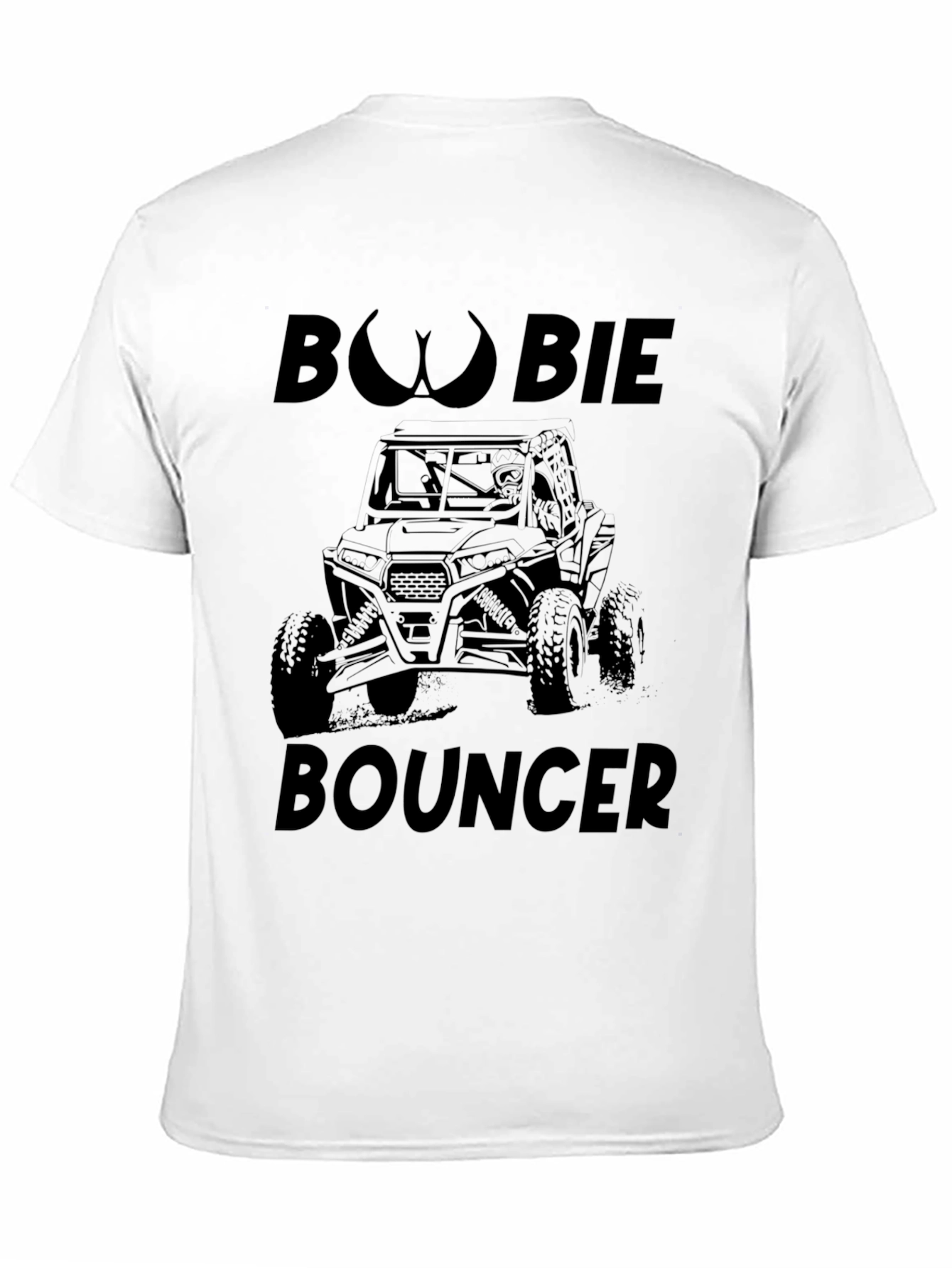 Boobie Bouncer Off-Road Black T-Shirt