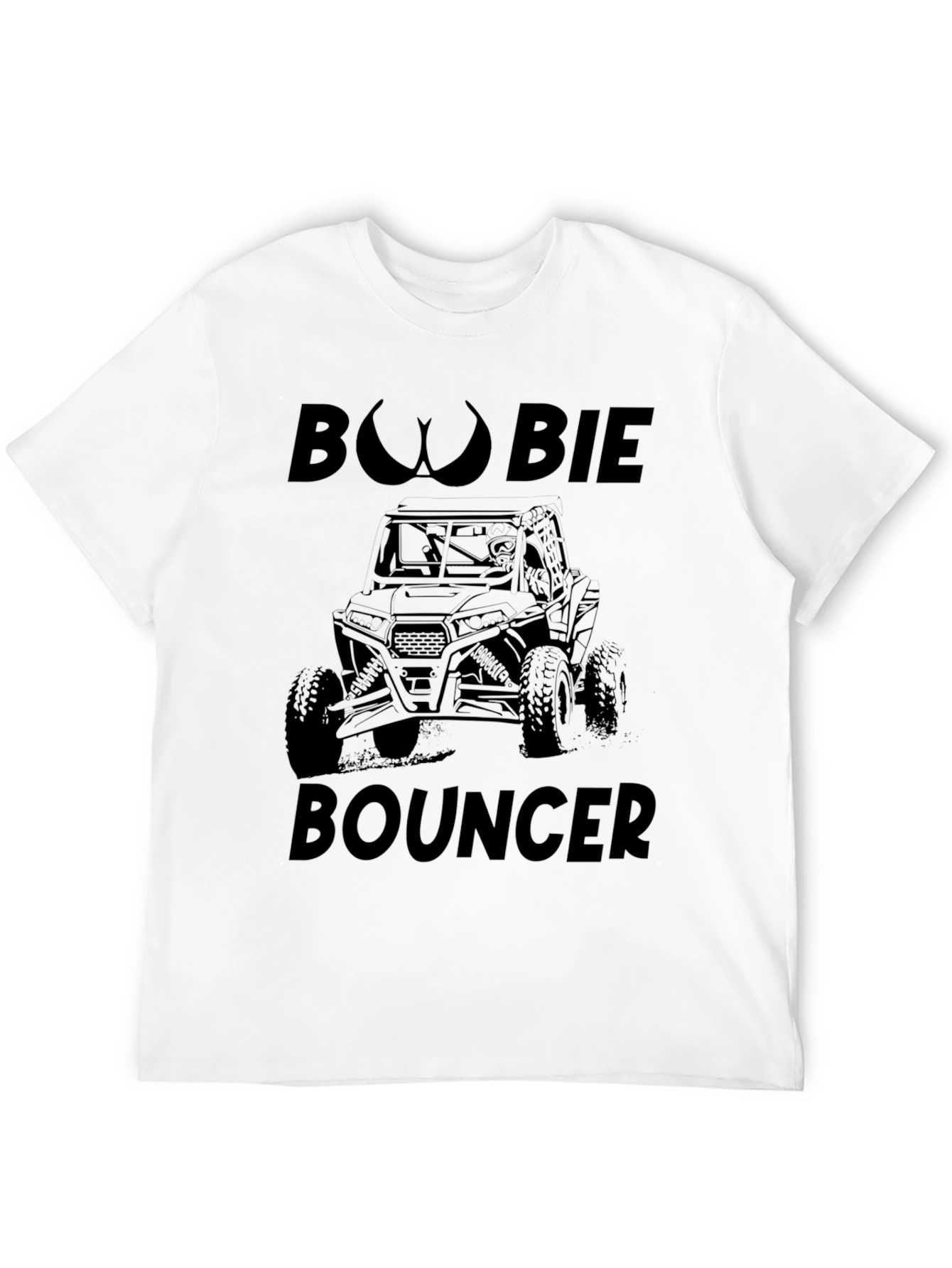 Boobie Bouncer Off-Road Black T-Shirt