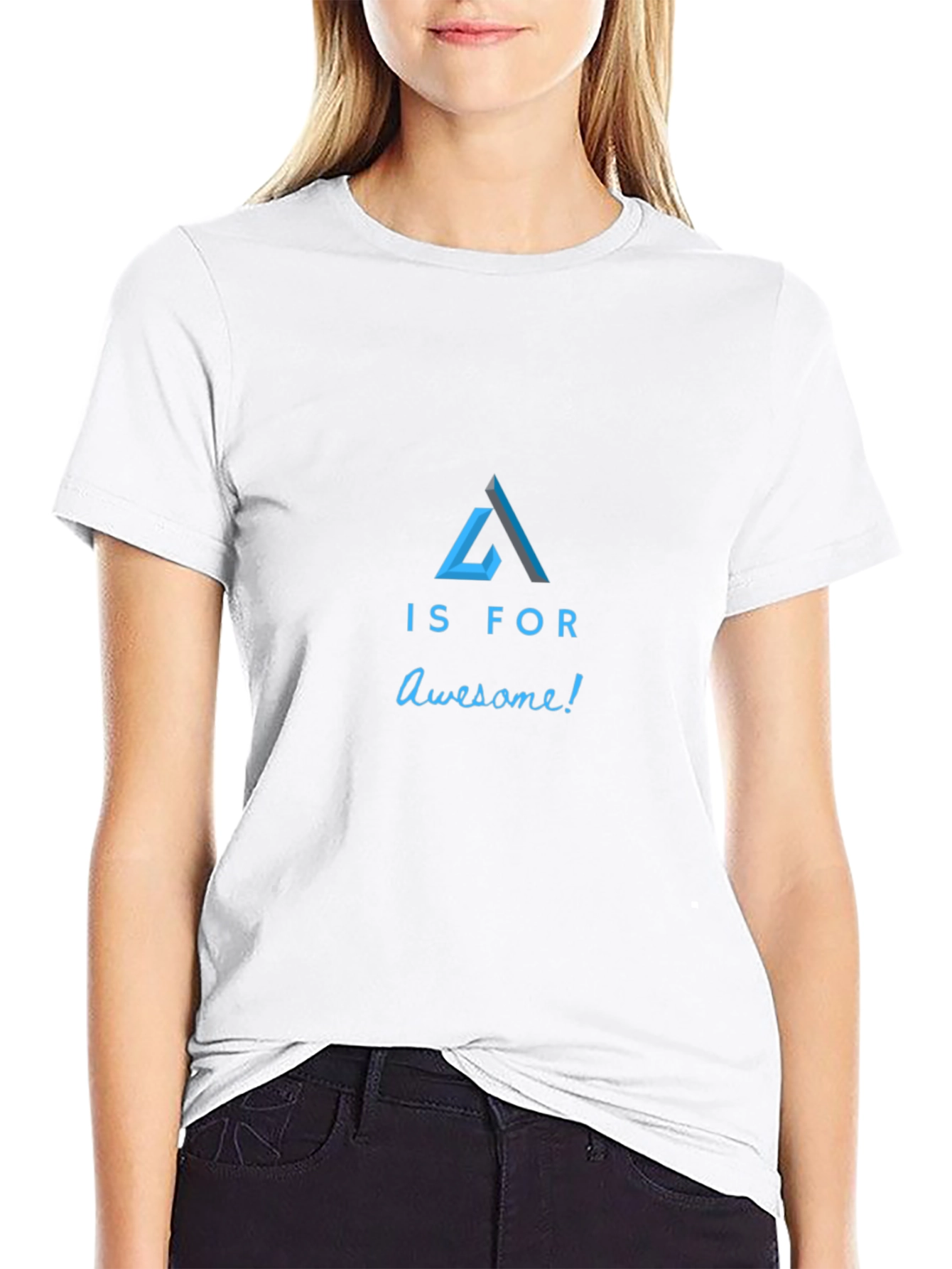 Awesome A T-Shirt - Modern Design