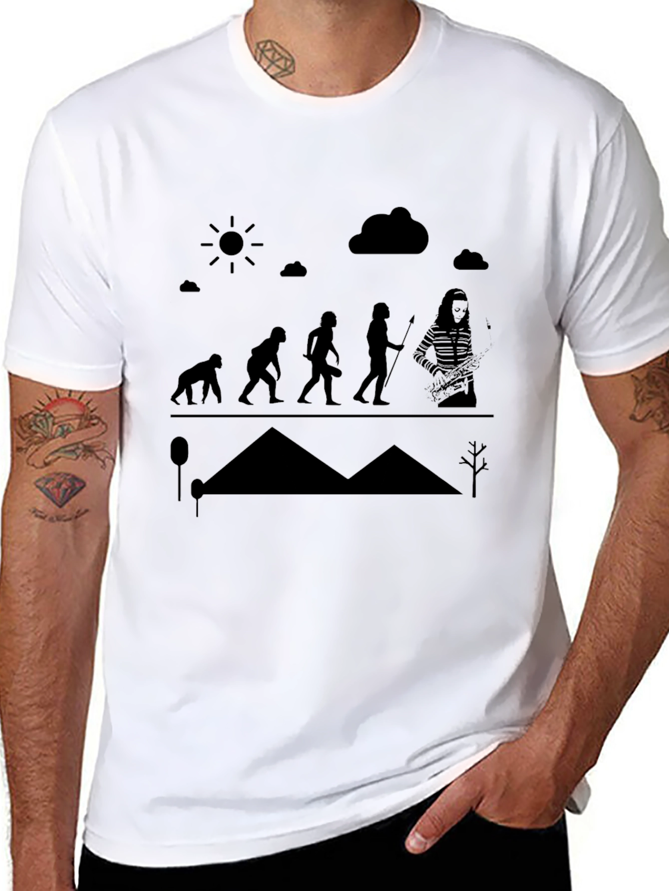 Evolution of Rock T-Shirt