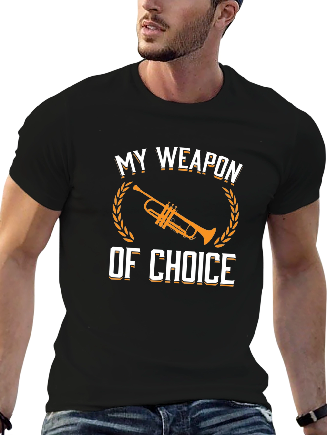 My Weapon of Choice Trumpet T-Shirt