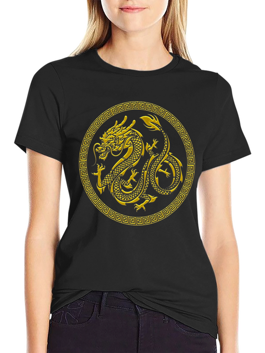 Golden Dragon Graphic Tee