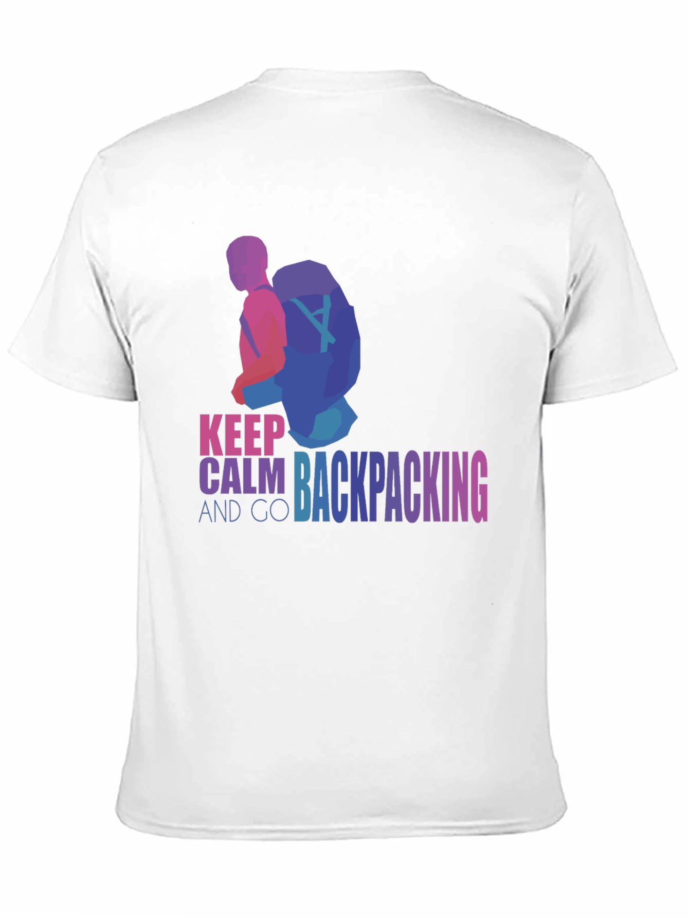 Keep Calm and Go Backpacking T-Shirt