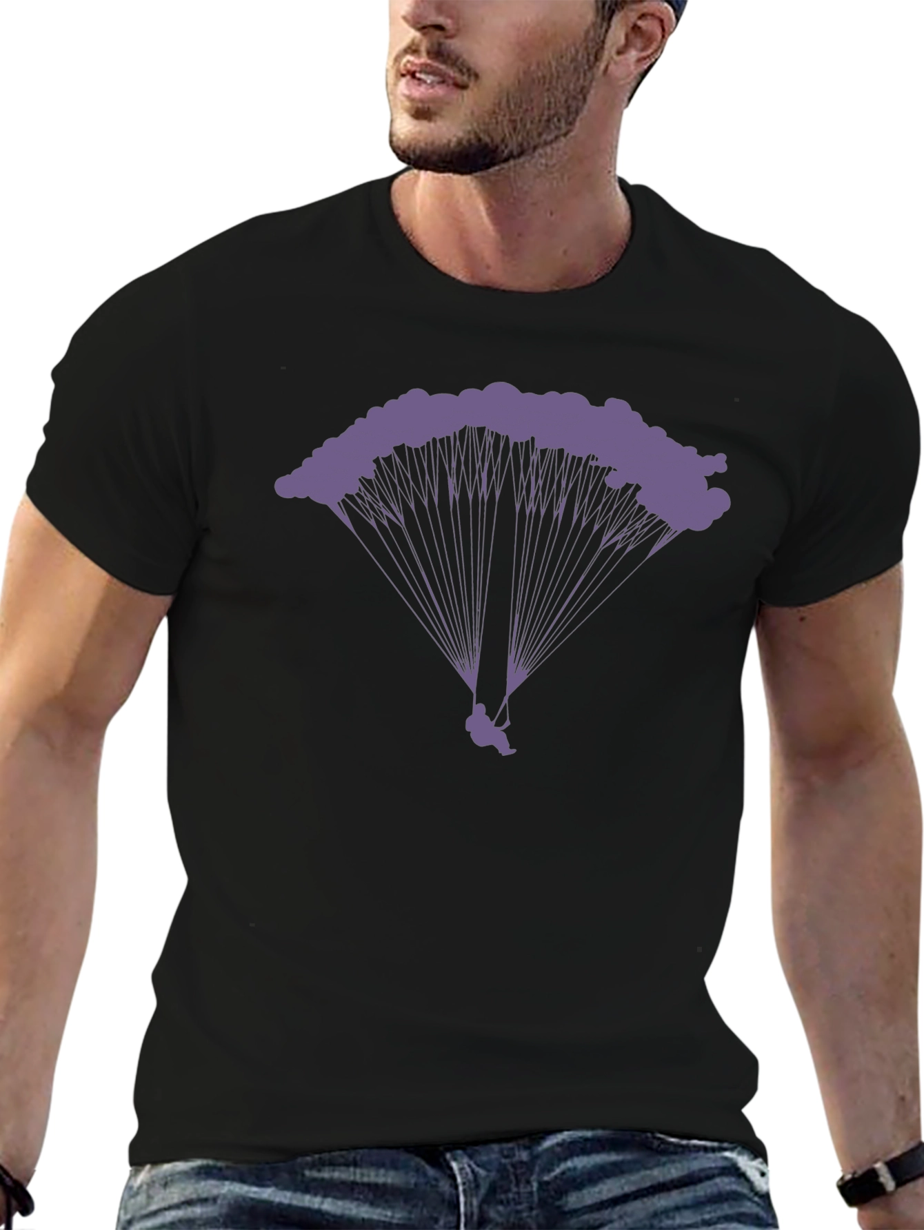 Parachute T-Shirt - Skydiving Graphic Tee
