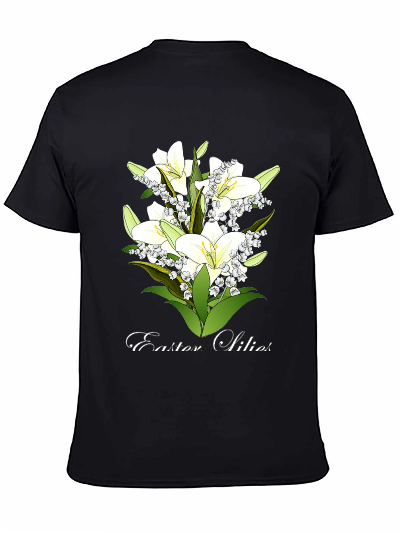 Easter Lilies T-Shirt - Floral Spring Design