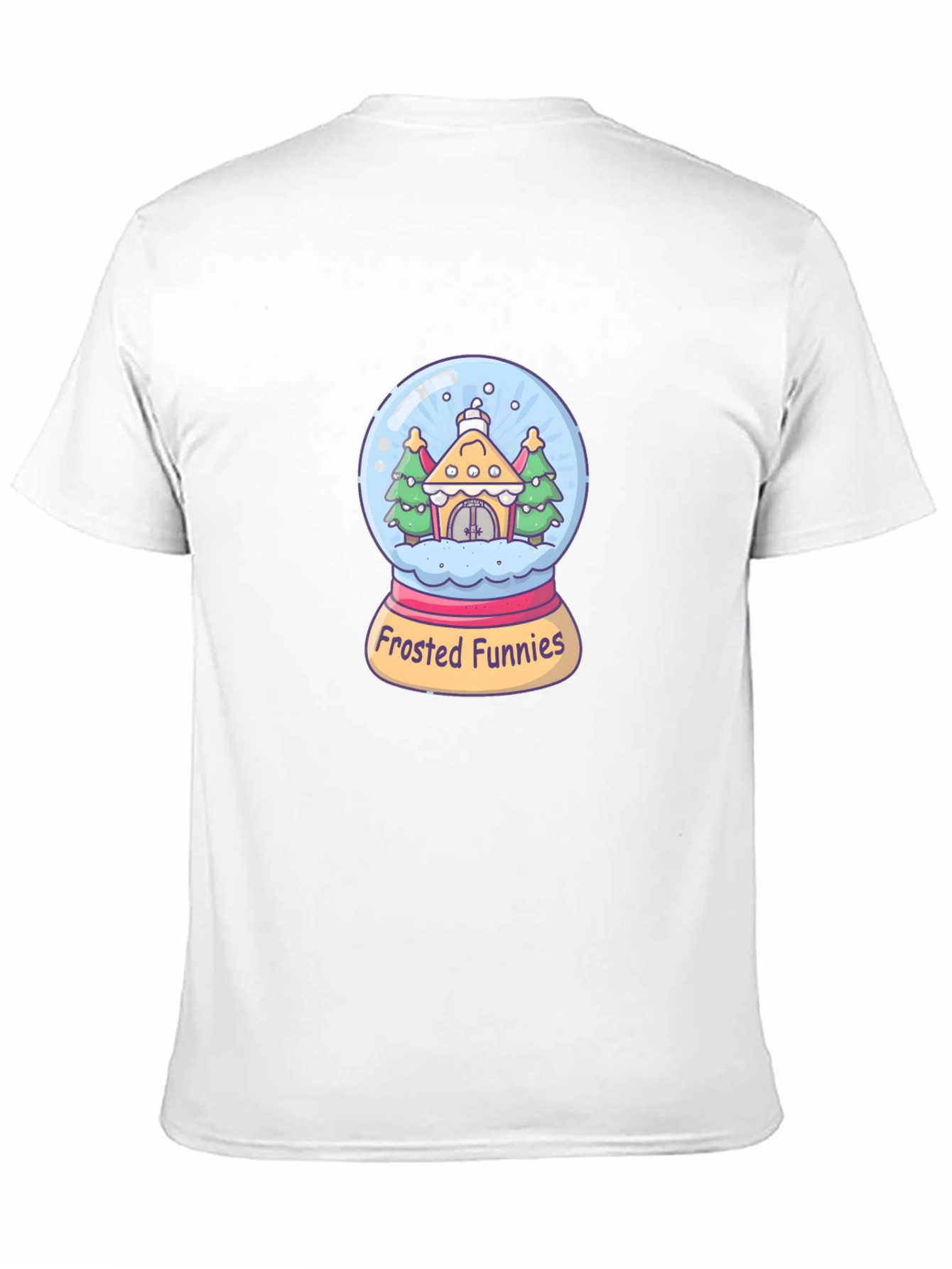 Frosted Funnies Graphic Tee - Quirky Black T-Shirt