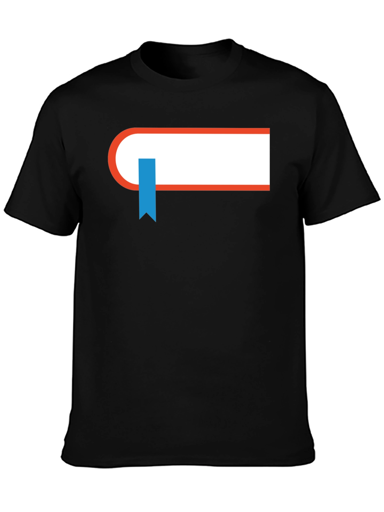 Bookworm Tee - Book & Bookmark Graphic T-Shirt