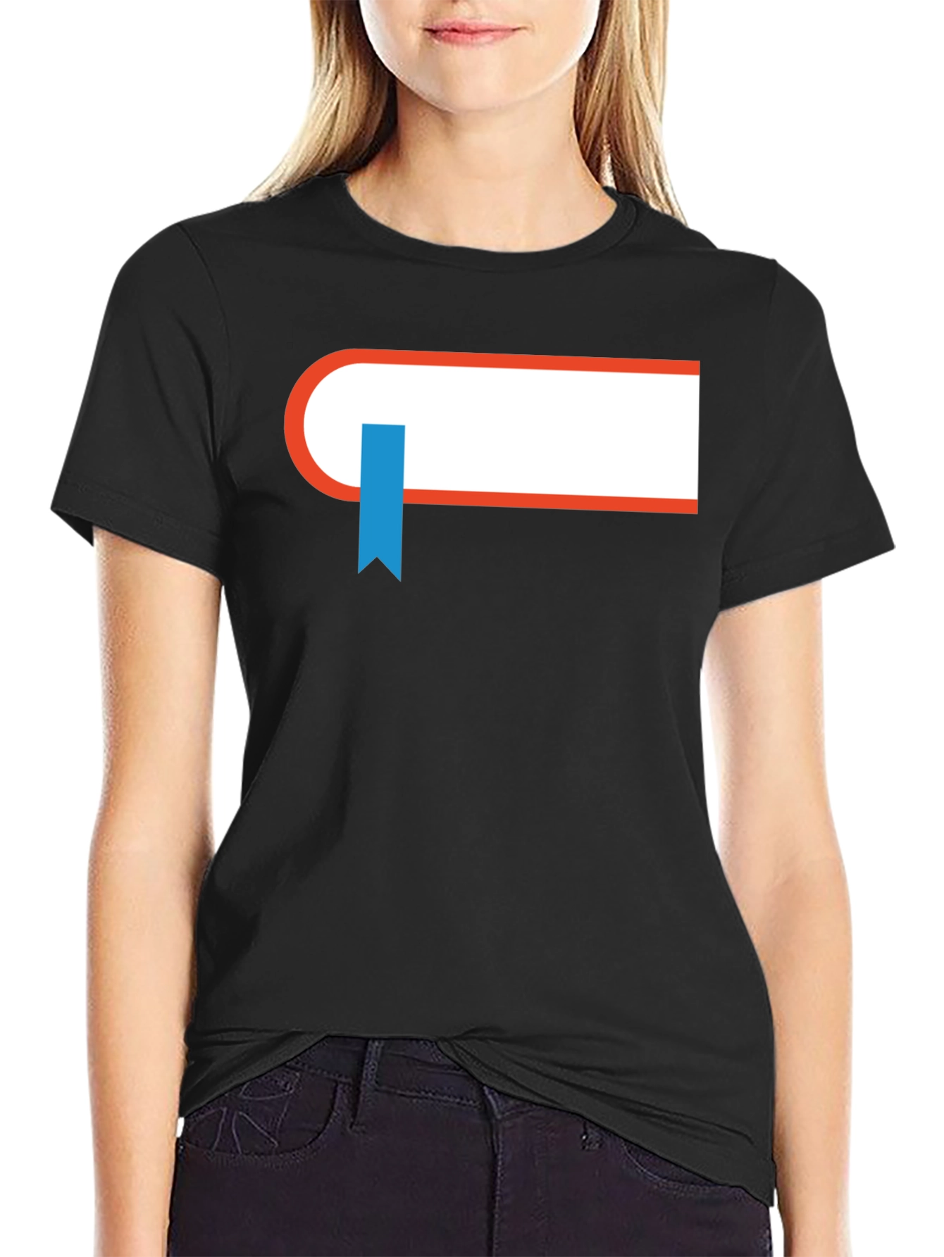 Bookworm Tee - Book & Bookmark Graphic T-Shirt