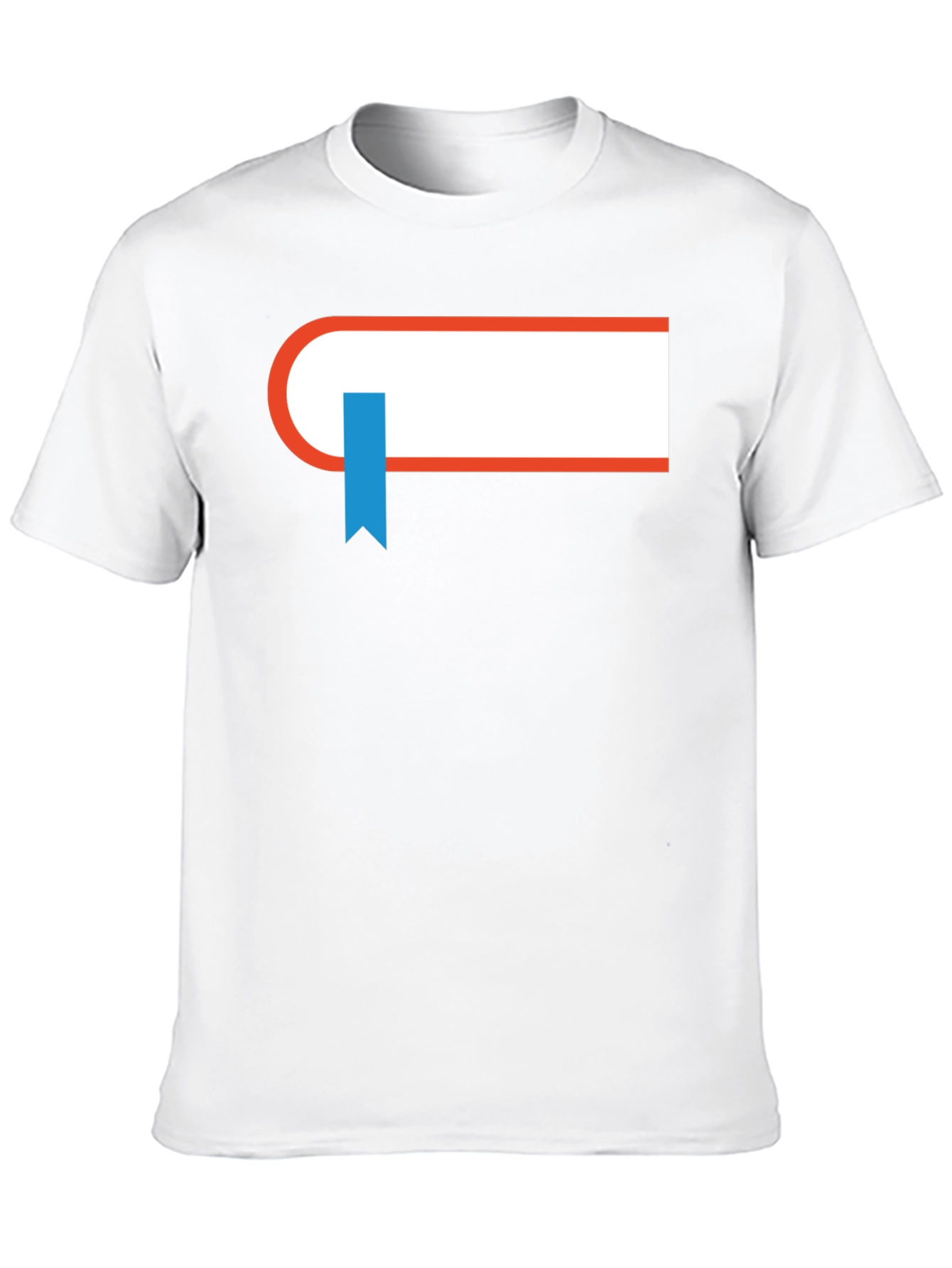 Bookworm Tee - Book & Bookmark Graphic T-Shirt
