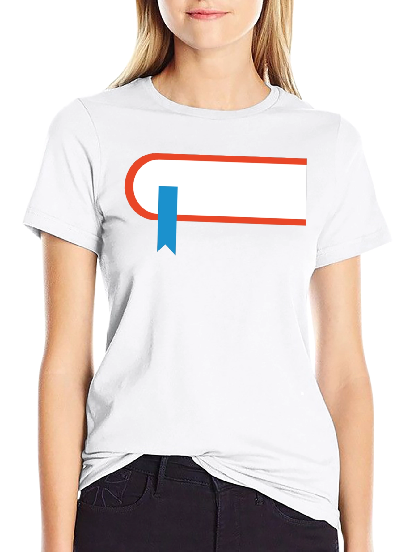 Bookworm Tee - Book & Bookmark Graphic T-Shirt