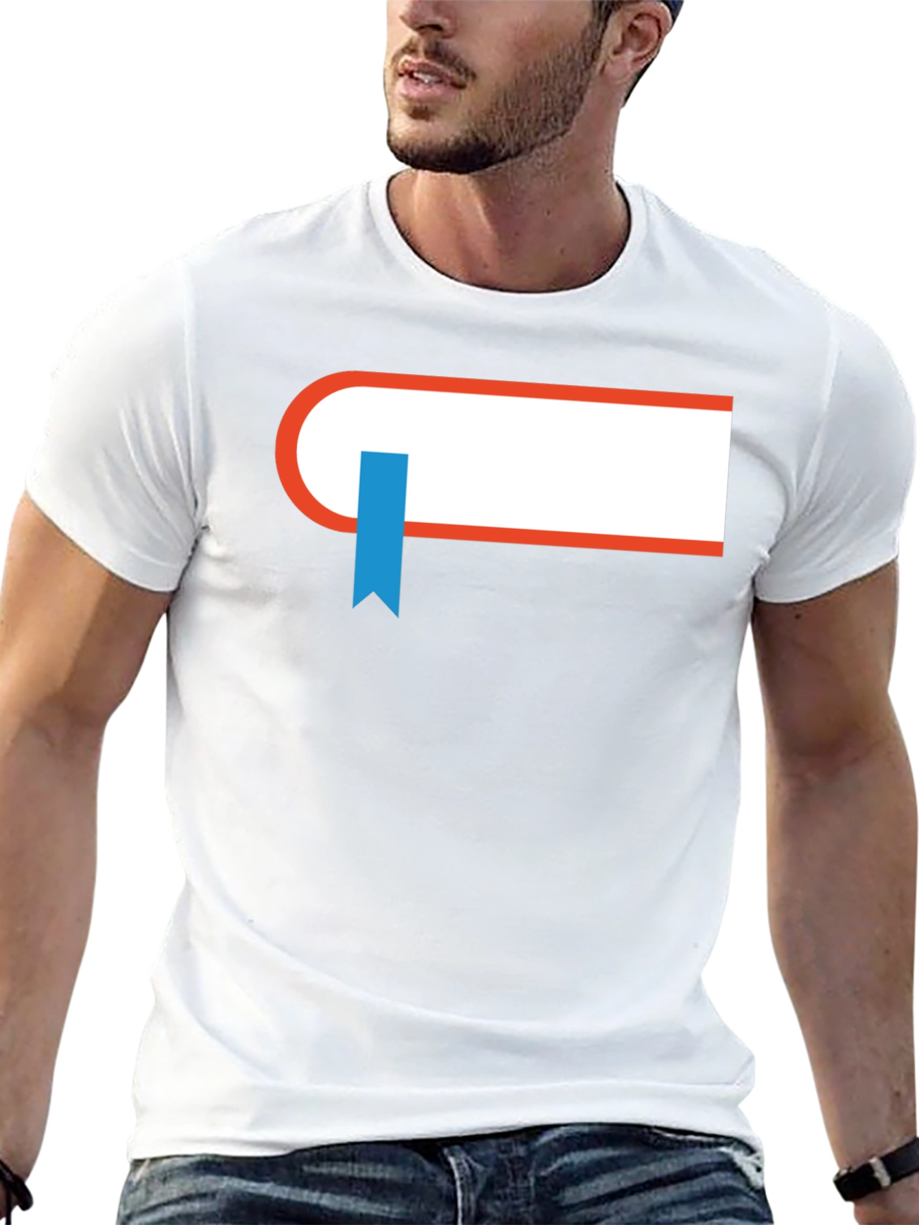 Bookworm Tee - Book & Bookmark Graphic T-Shirt