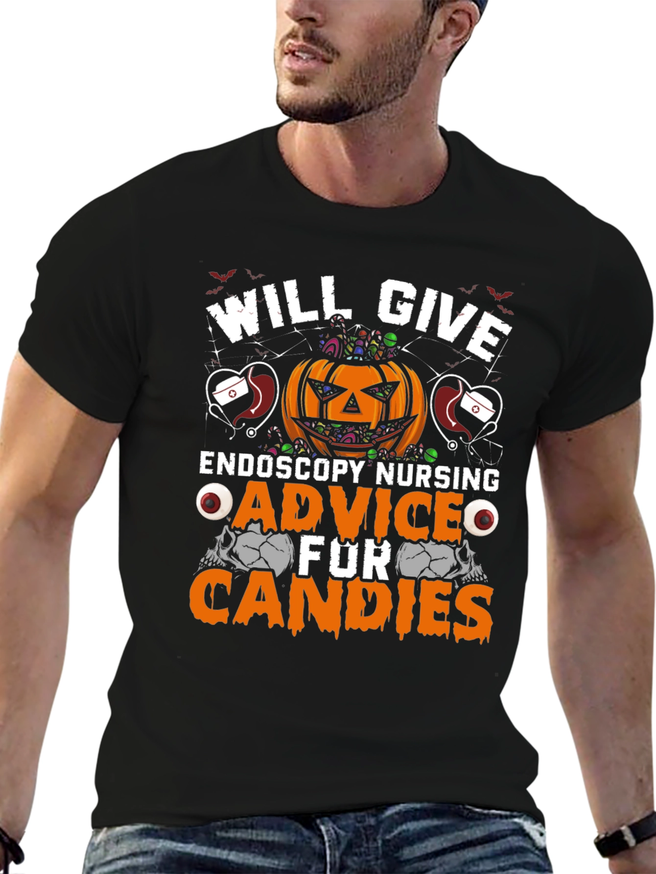 Halloween Endoscopy Nursing T-Shirt