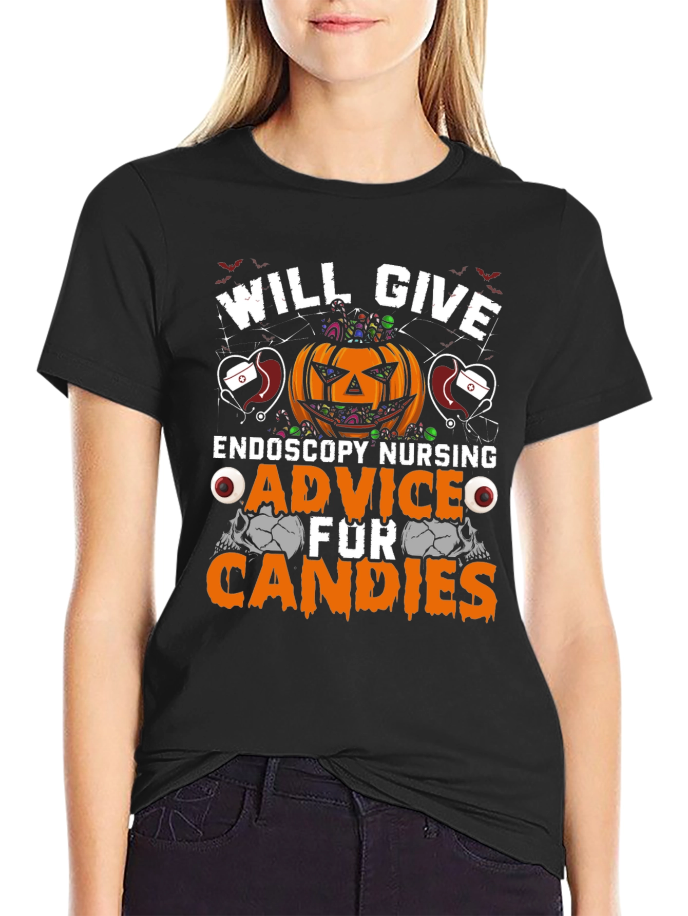 Halloween Endoscopy Nursing T-Shirt