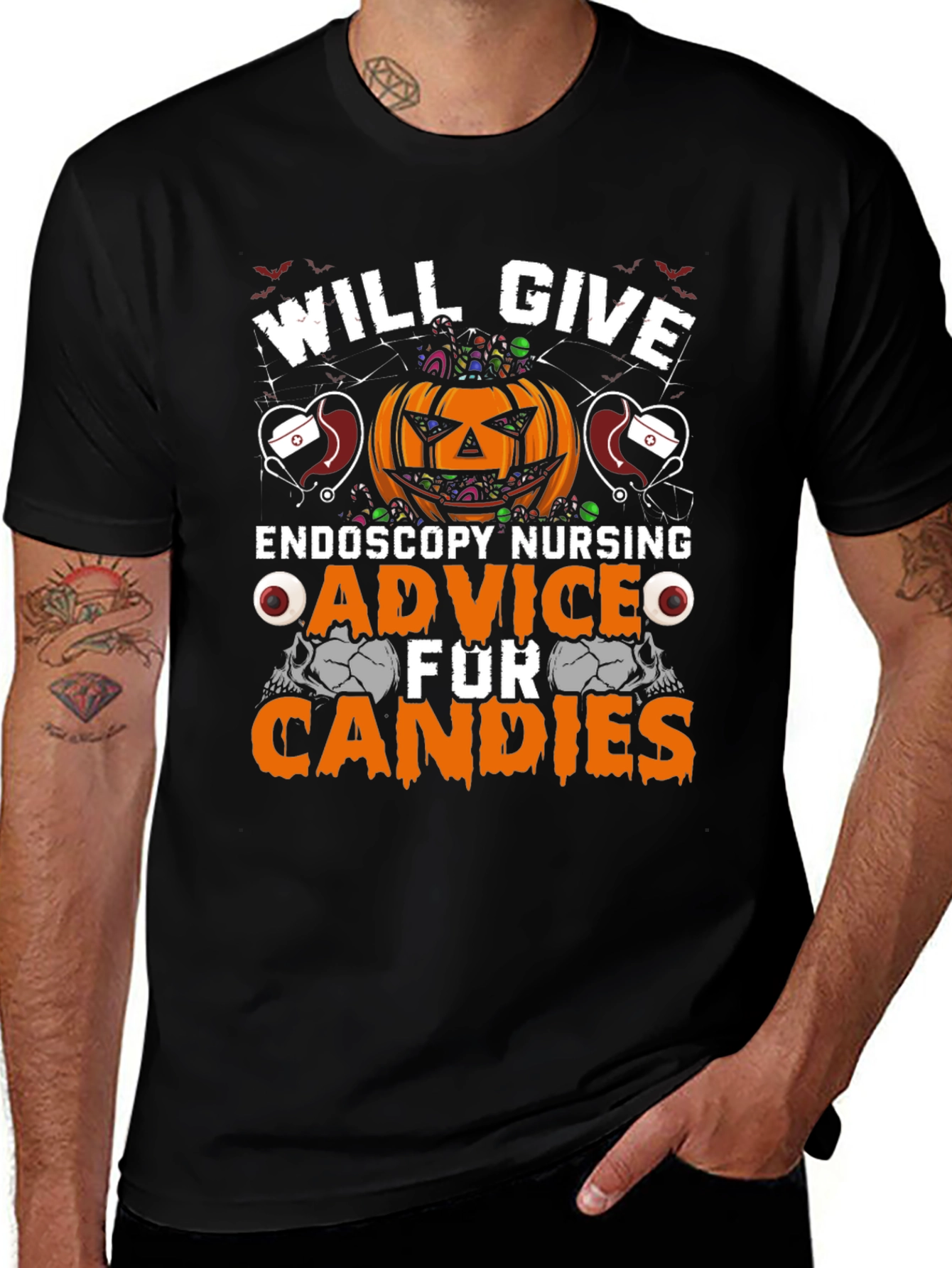 Halloween Endoscopy Nursing T-Shirt